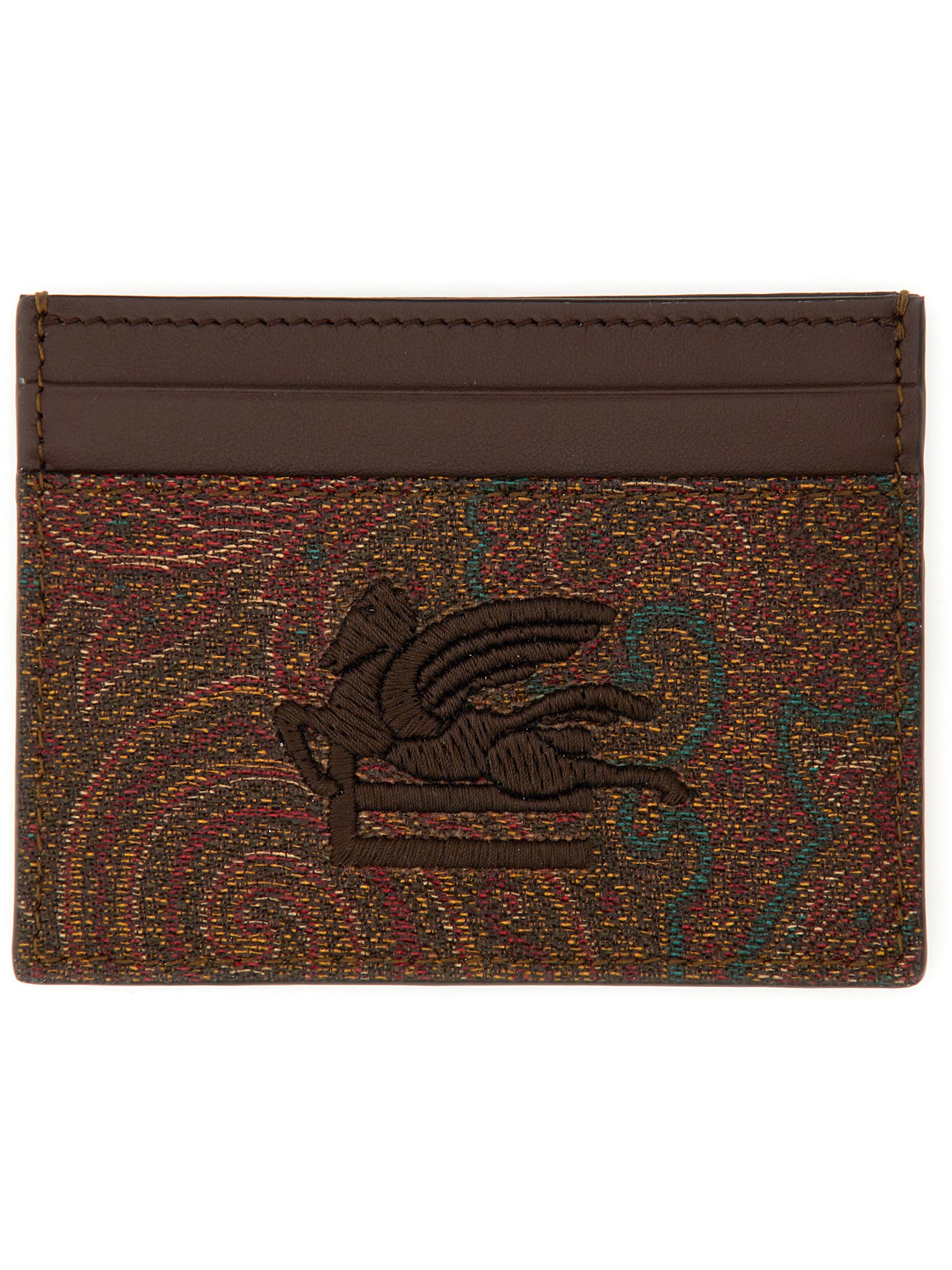 Etro etro paisley print card holder