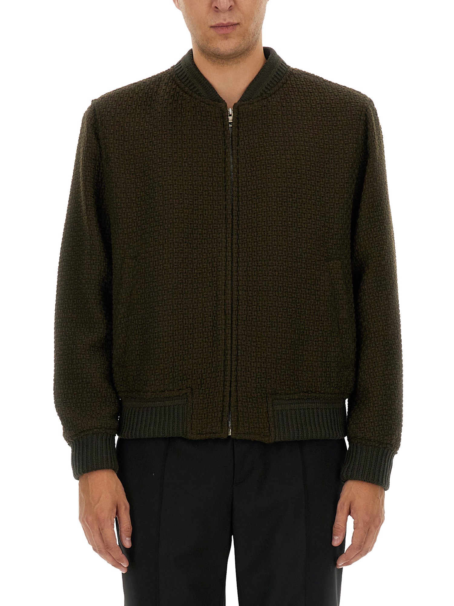 Etro etro wool bomber.