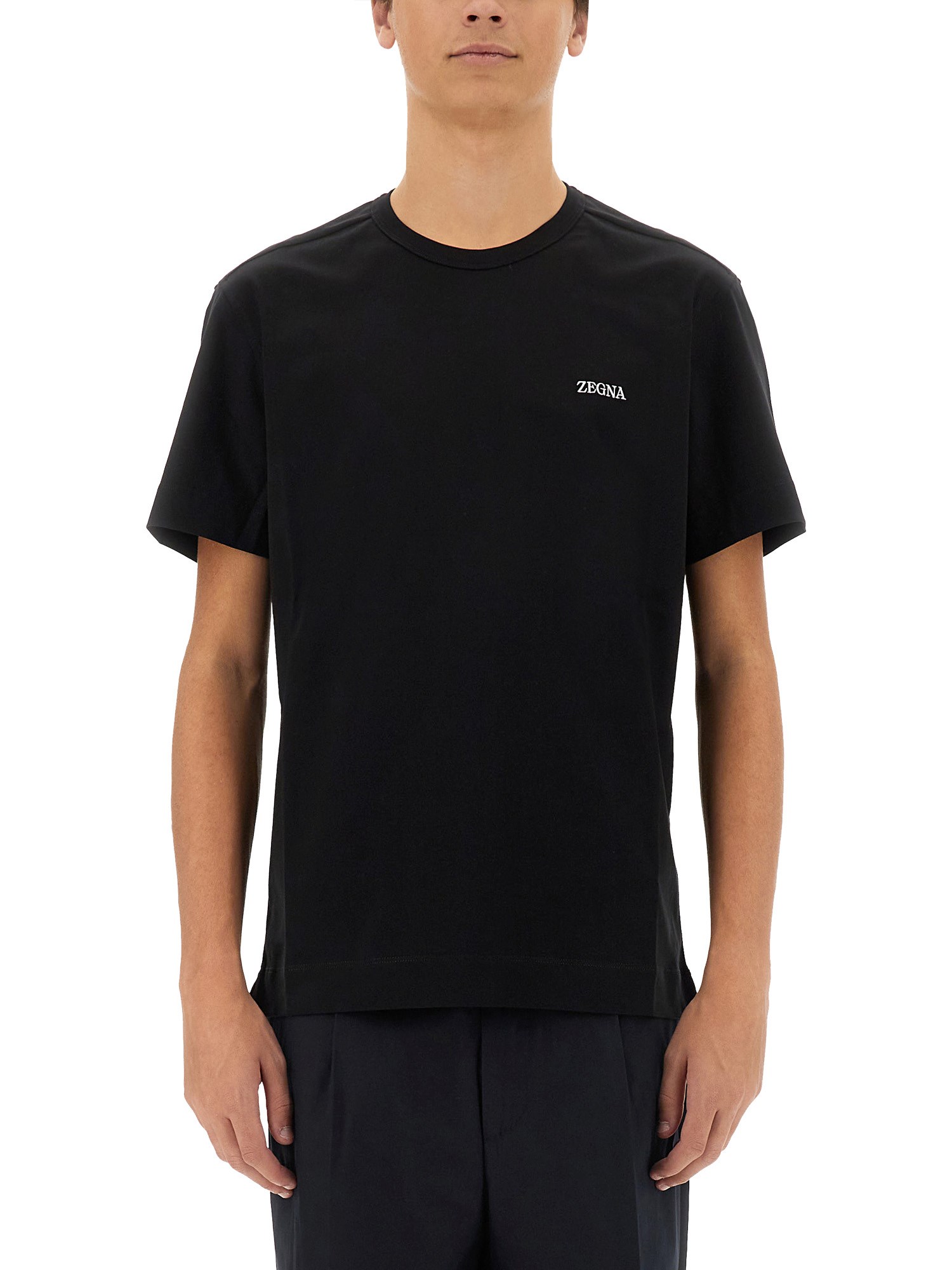 zegna zegna t-shirt with logo