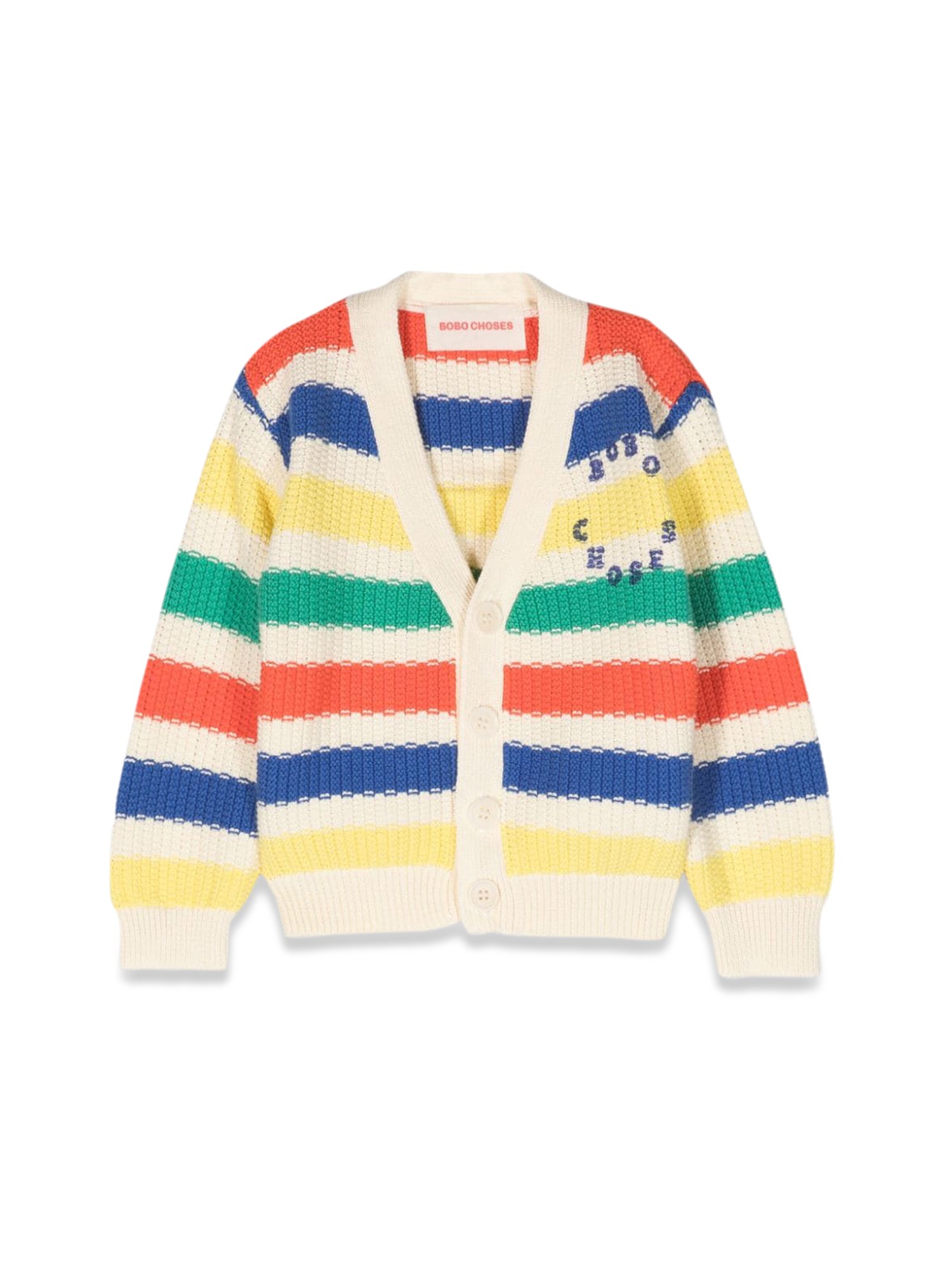 Bobo Choses bobo choses bobo choses multicolor stripescardigan