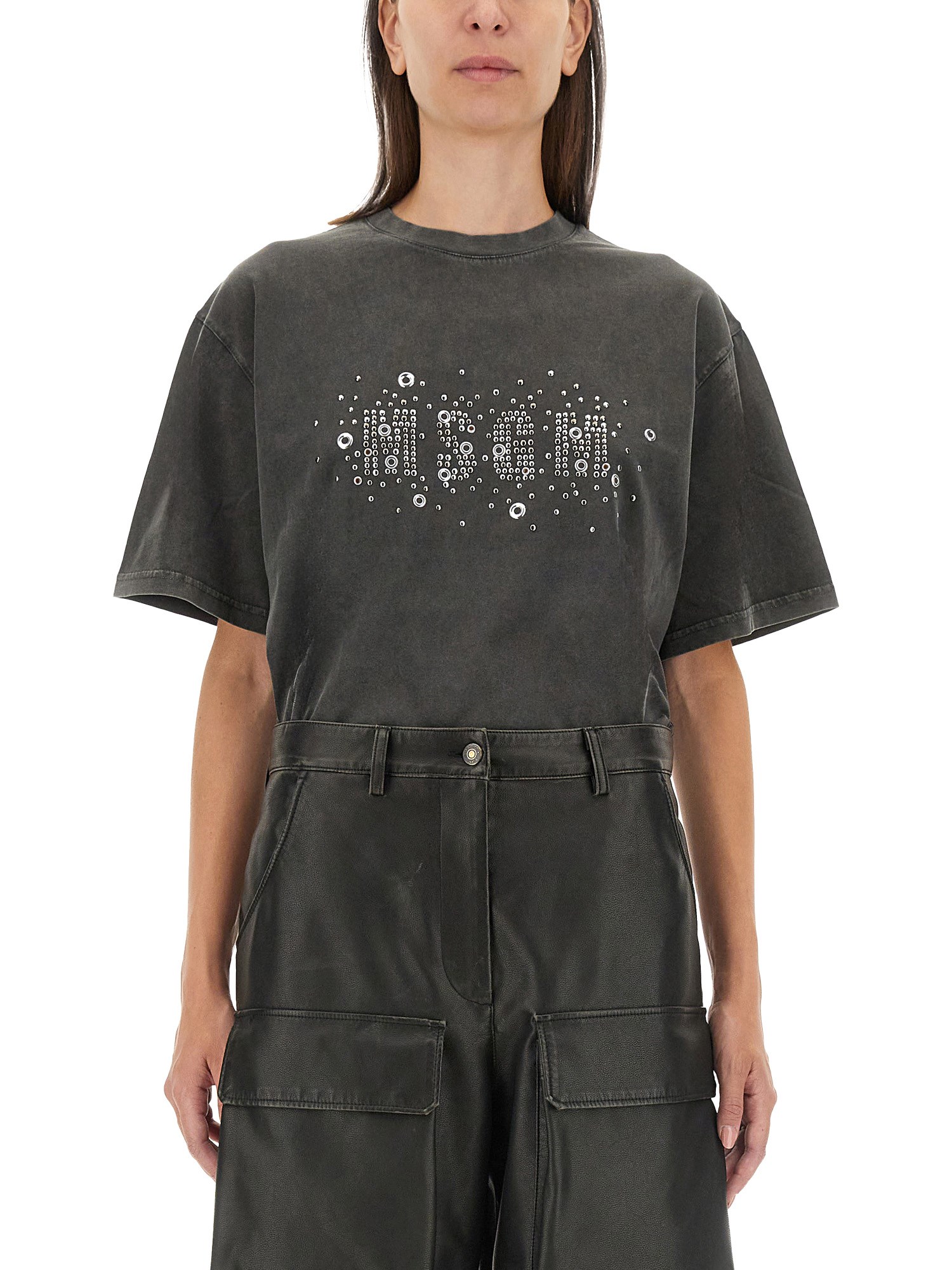 Msgm msgm t-shirt with logo