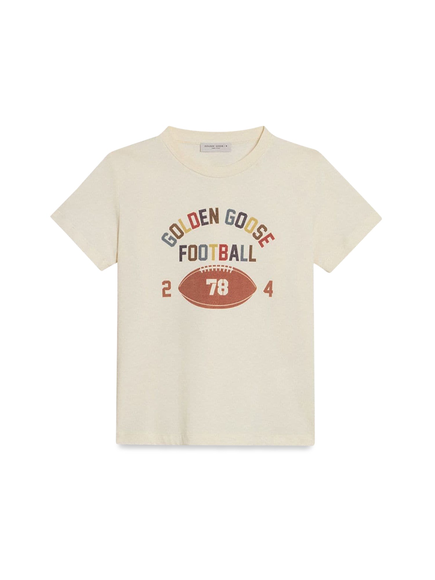 Golden Goose golden goose journey/ boy's t-shirt/ cotton jersey golden state print 78