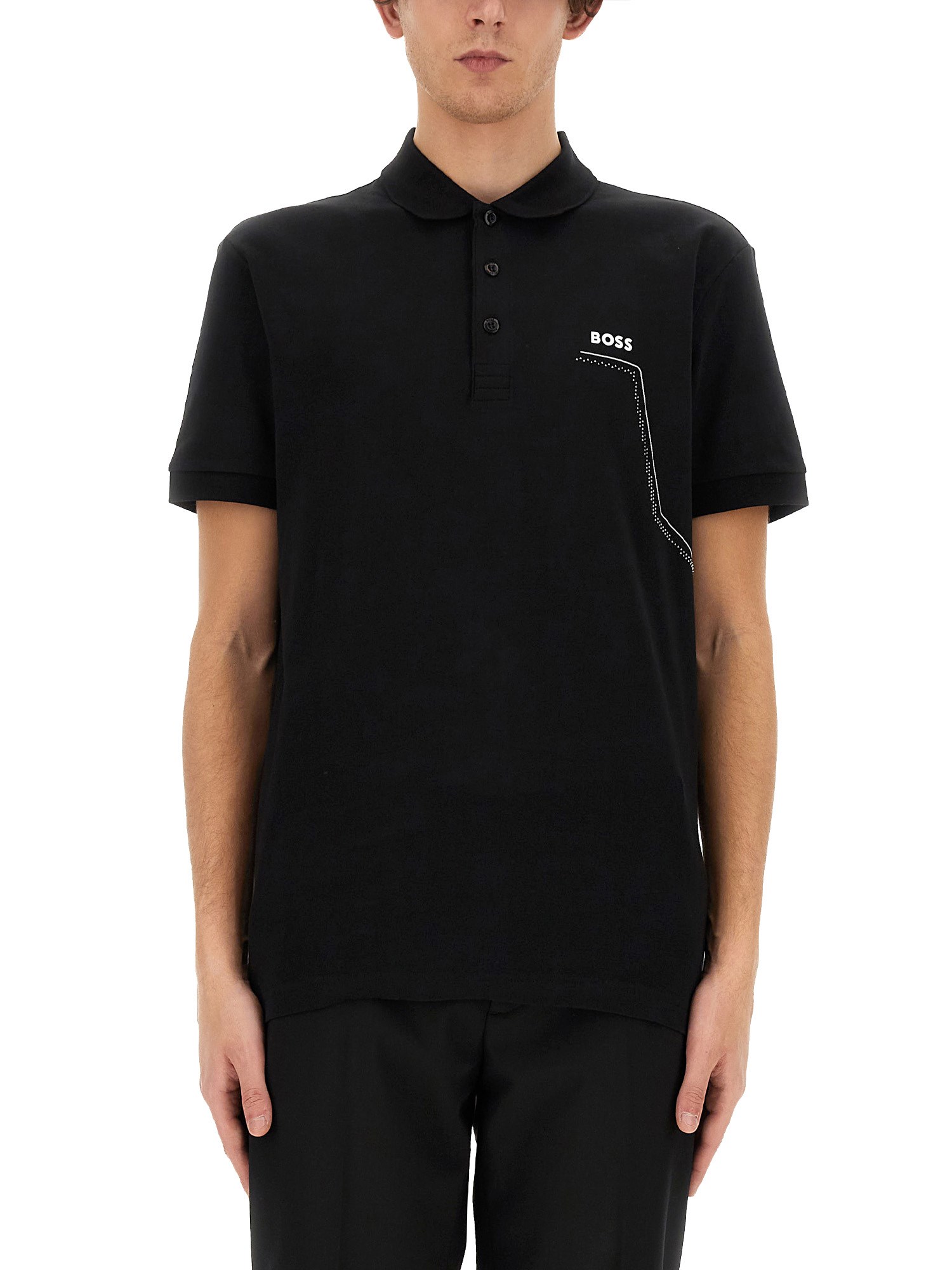 BOSS boss polo with logo