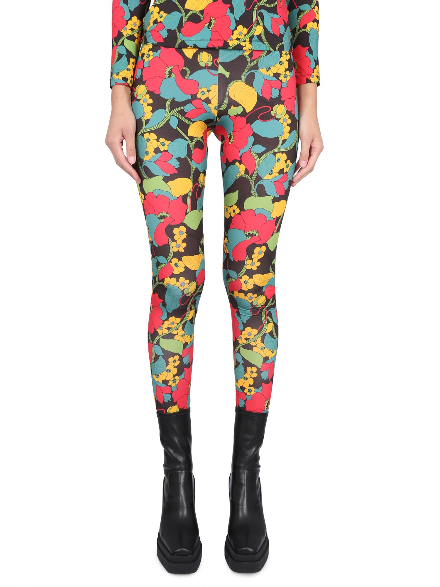 La Doublej la doublej leggings with print