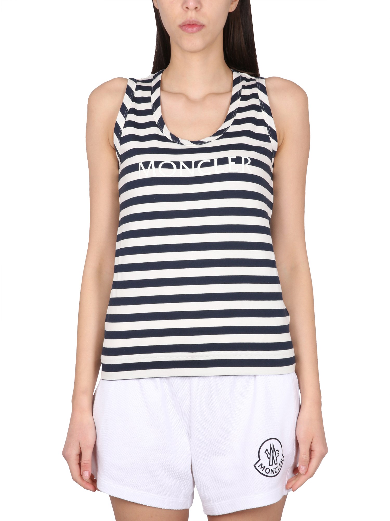 Moncler moncler top with logo print