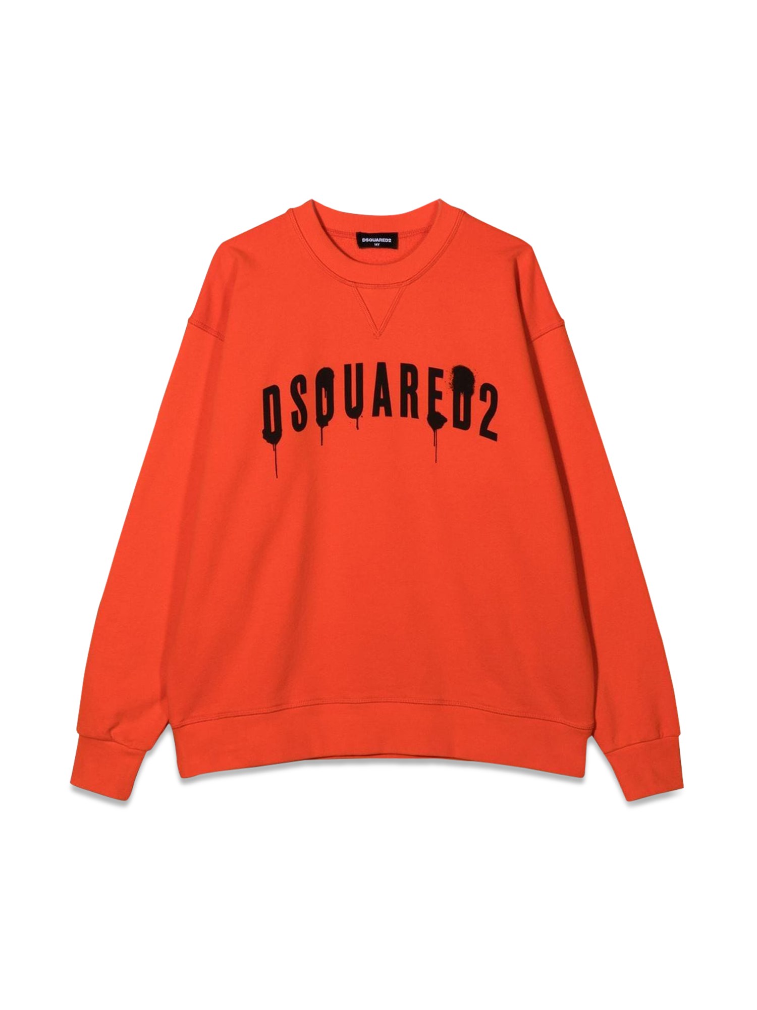 dsquared dsquared sweatshirt crewneck front logo