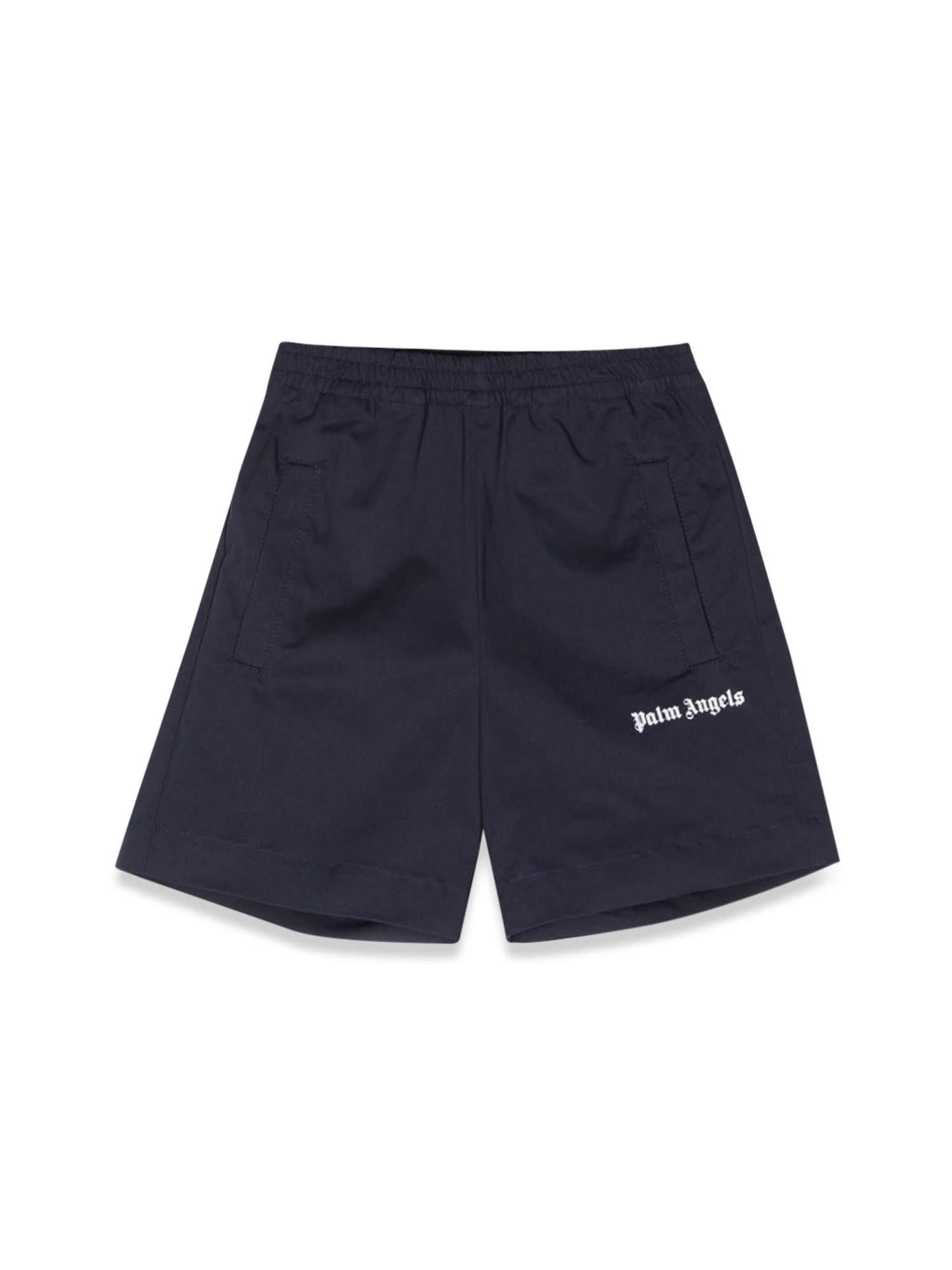 PALM ANGELS palm angels logo shorts