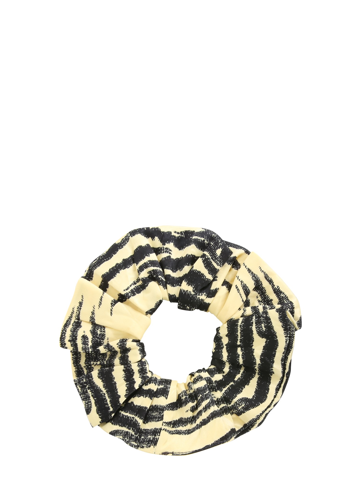 Ganni ganni crinkled satin scrunchie