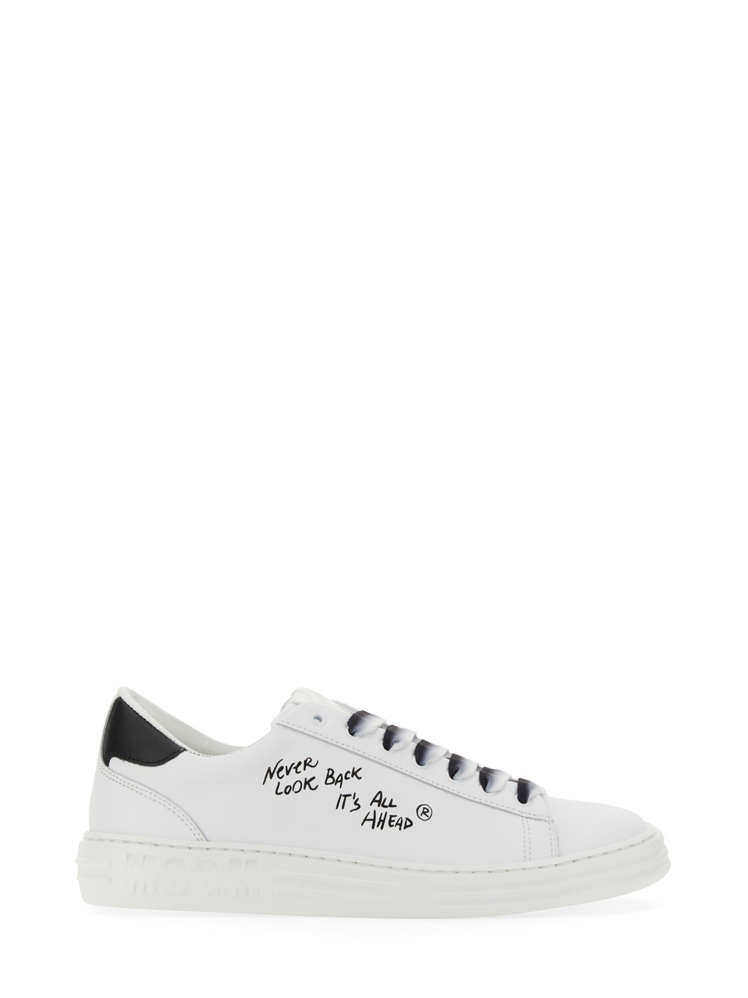 Msgm msgm leather sneaker