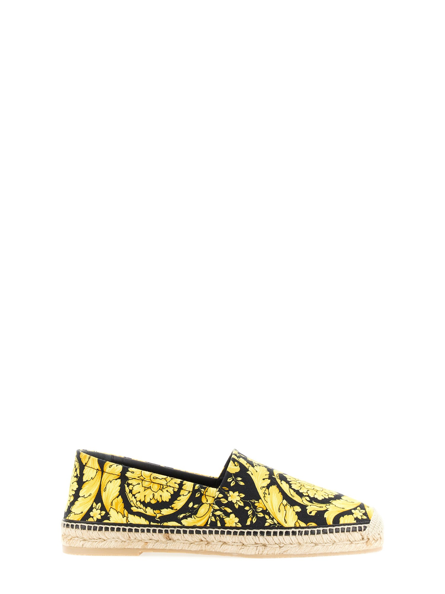 Versace versace espadrilles with baroque print