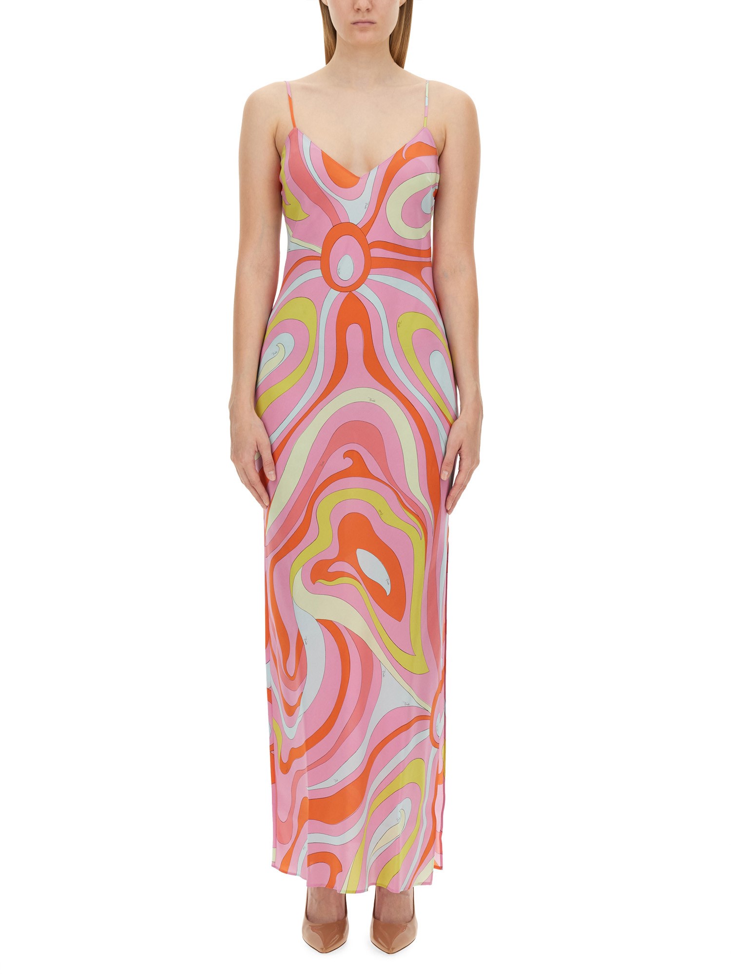 pucci pucci dress with print