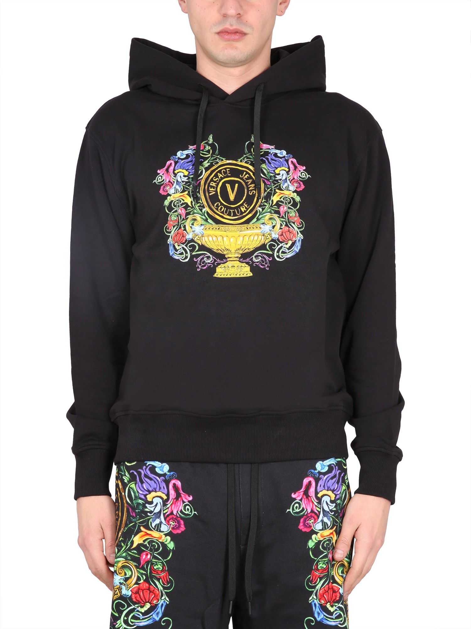 Versace Jeans Couture versace jeans couture sweatshirt with logo print