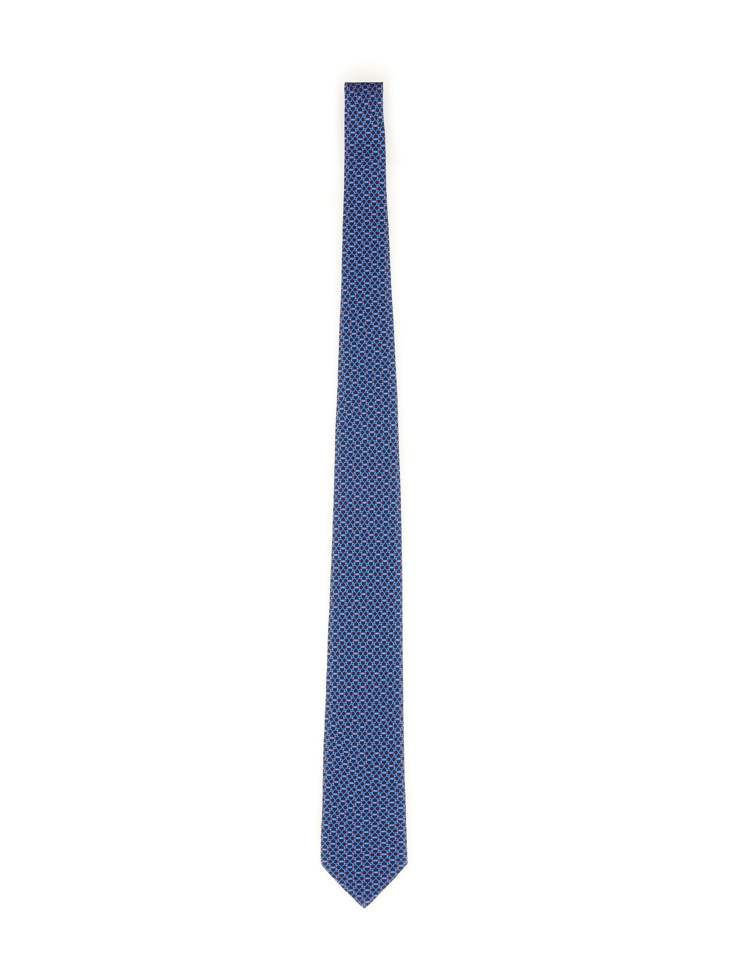 Ferragamo ferragamo tie with logo print