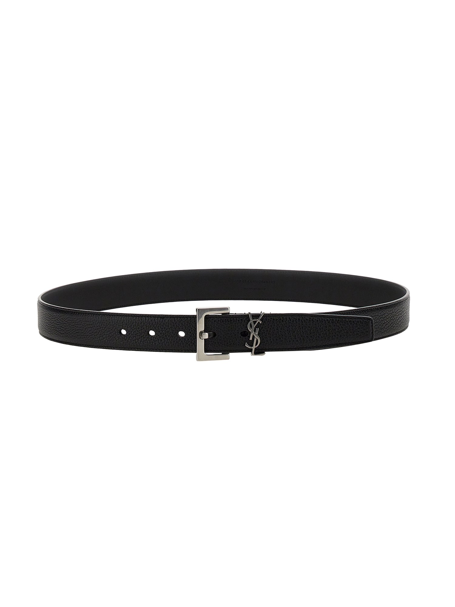 Saint Laurent saint laurent monogram belt