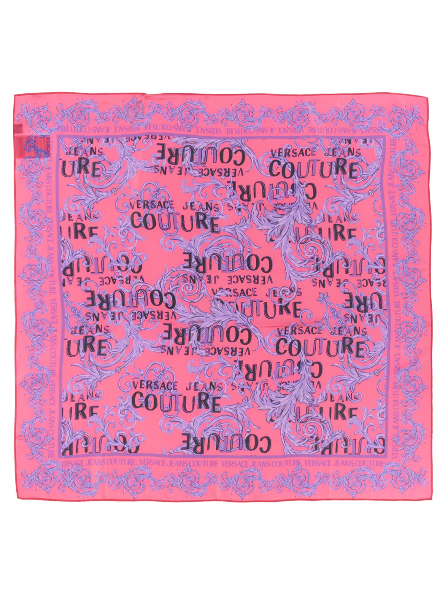 Versace Jeans Couture versace jeans couture logo print scarf