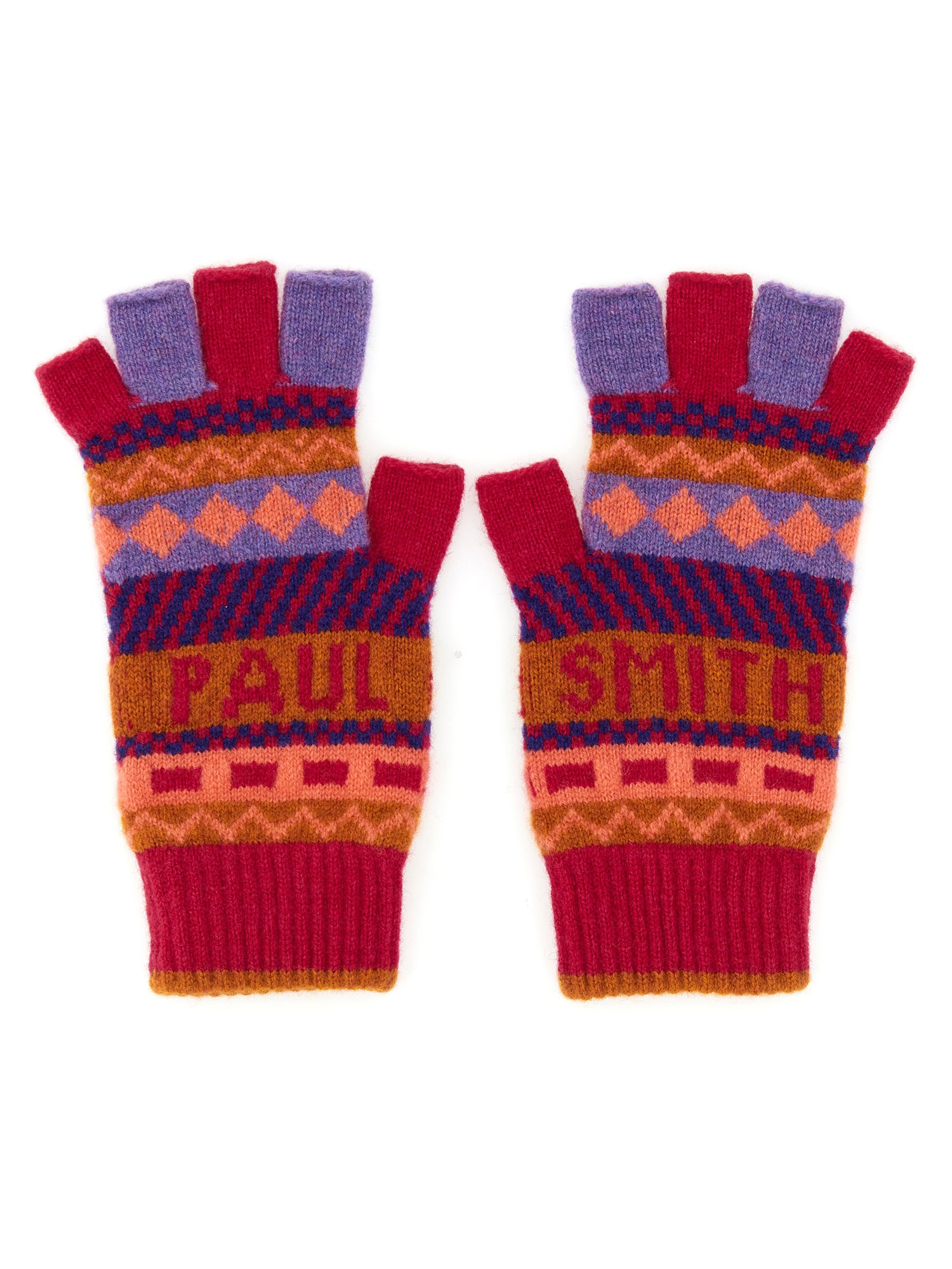 Paul Smith paul smith fairisle flex gloves