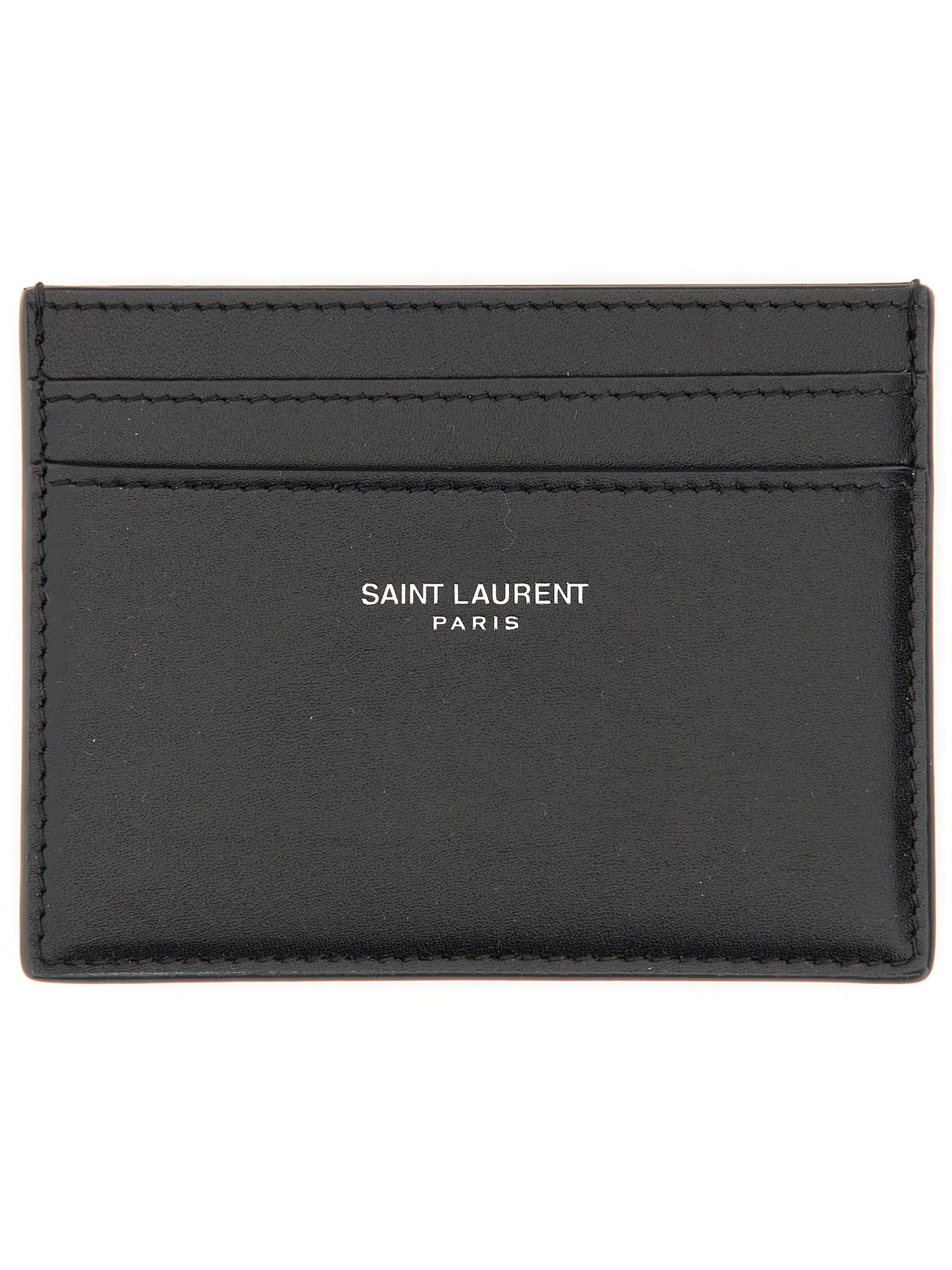 Saint Laurent saint laurent card holder with logo