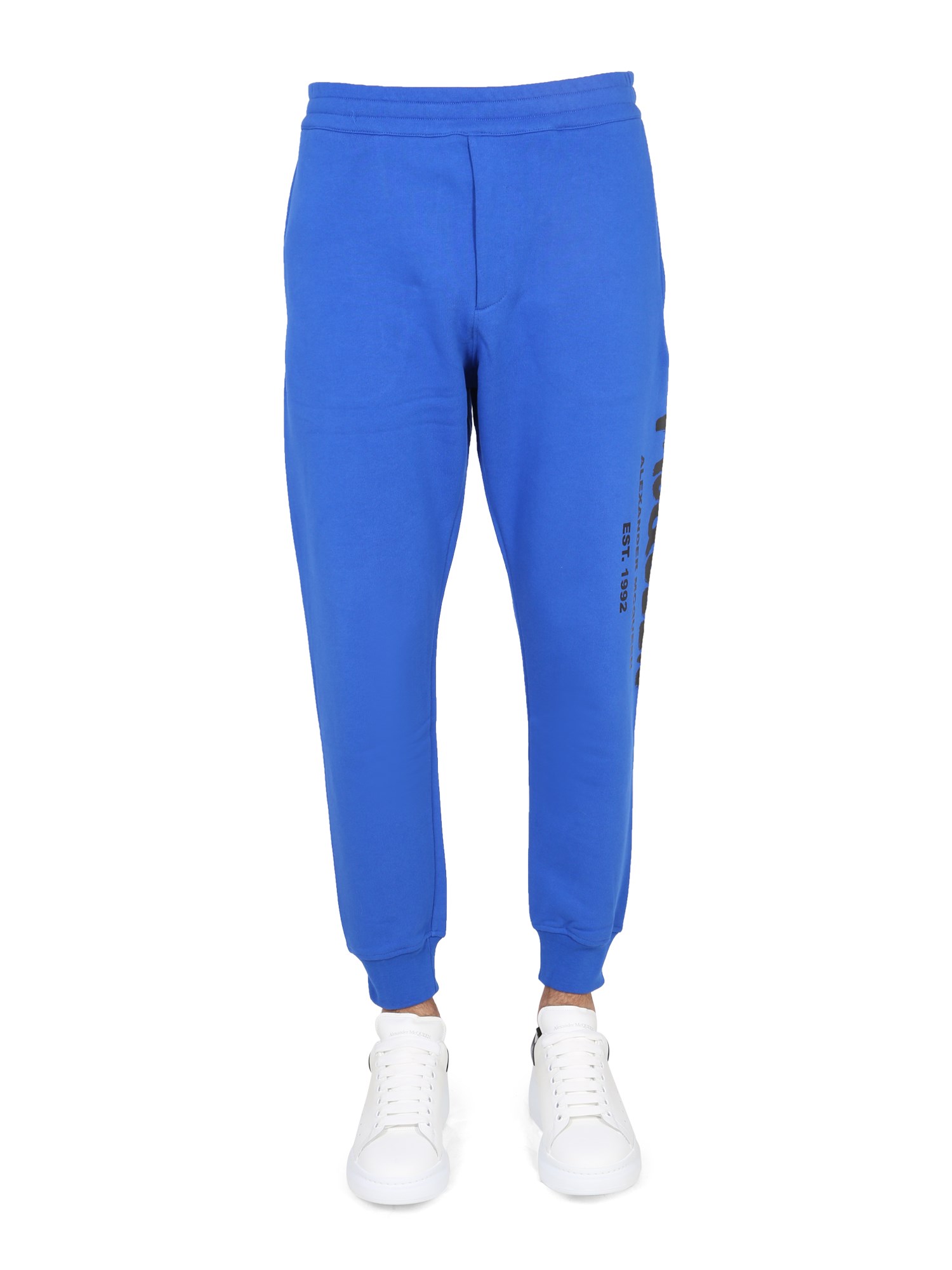 Alexander McQueen alexander mcqueen jogging pants with graffiti logo