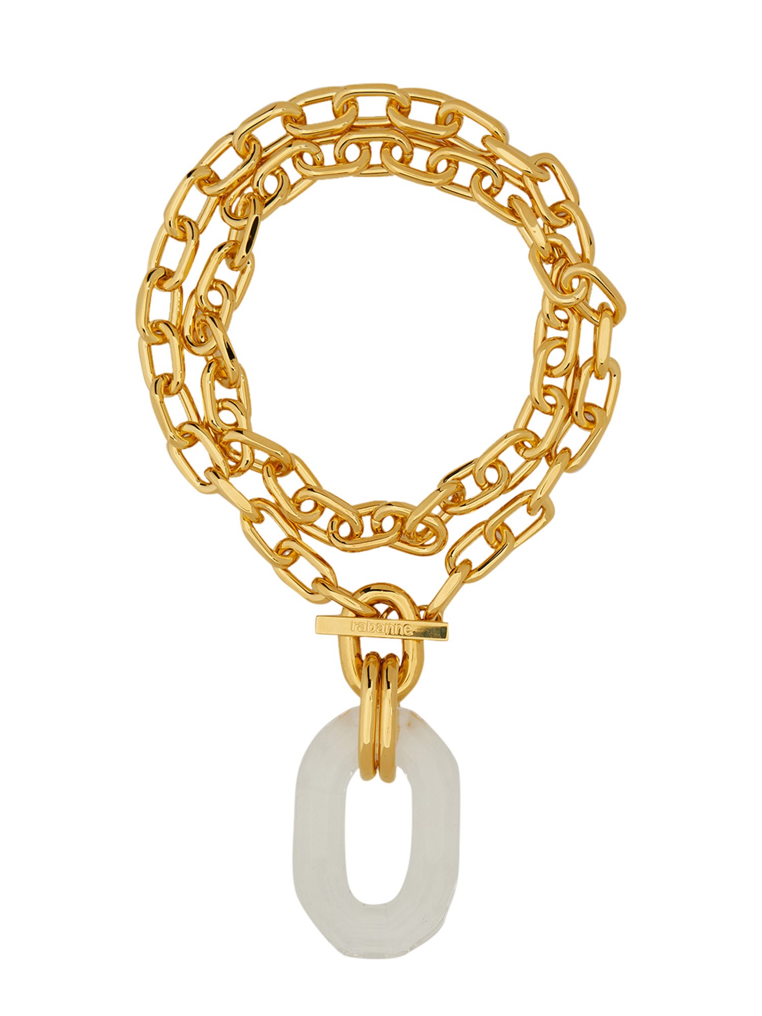 Rabanne rabanne necklace with chain