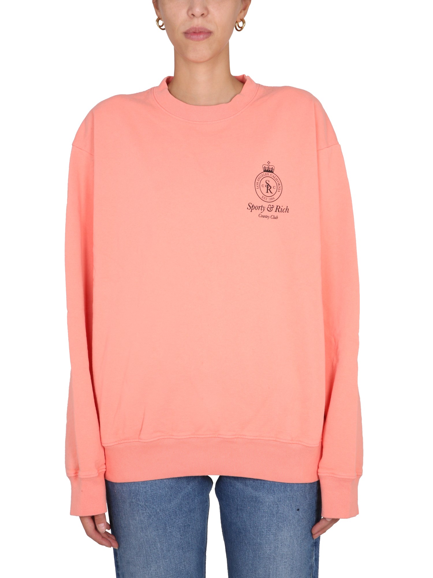 Sporty & Rich sporty & rich "crown" sweatshirt