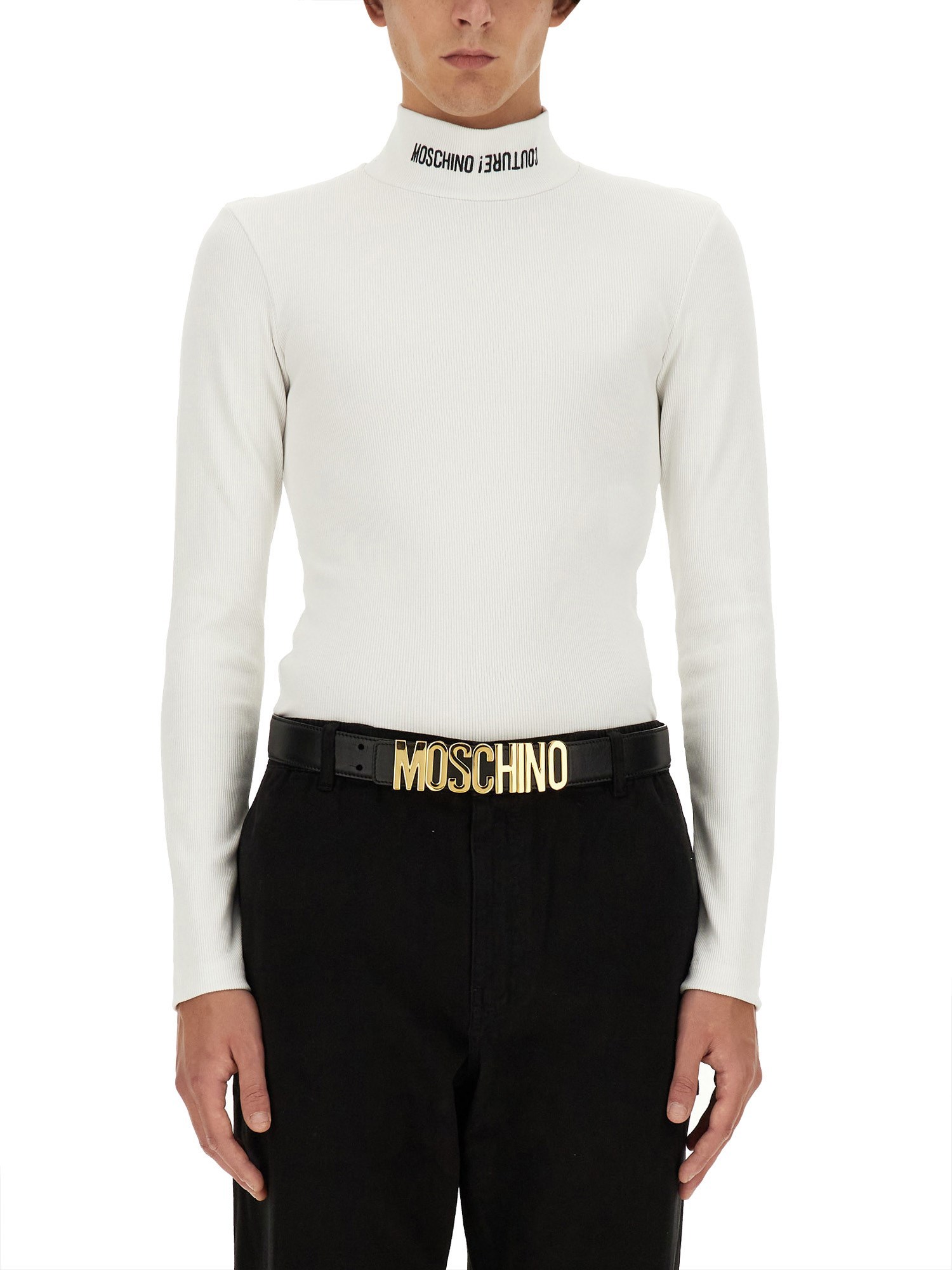 Moschino moschino upsidedown logo t-shirt