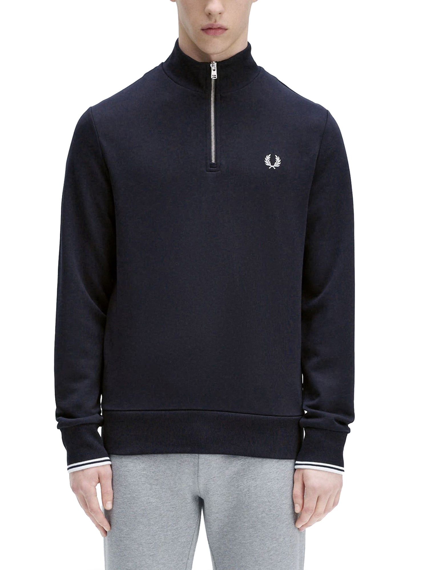 Fred Perry fred perry half zipper sweatshirt