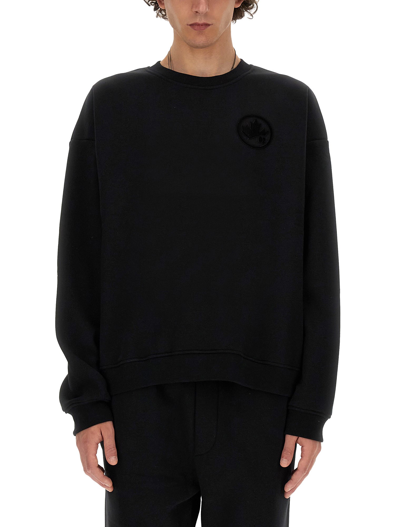 dsquared dsquared relax fit sweatshirt