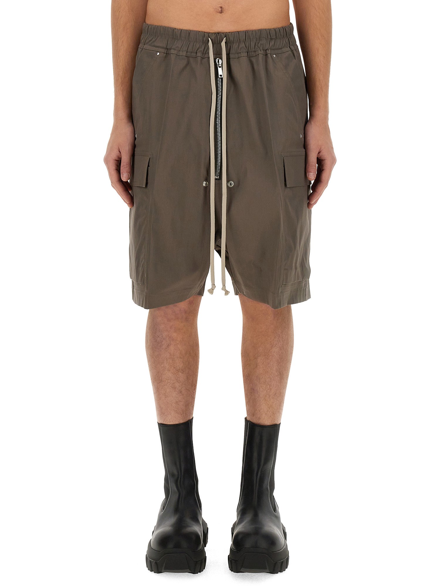 Rick Owens rick owens cotton bermuda shorts