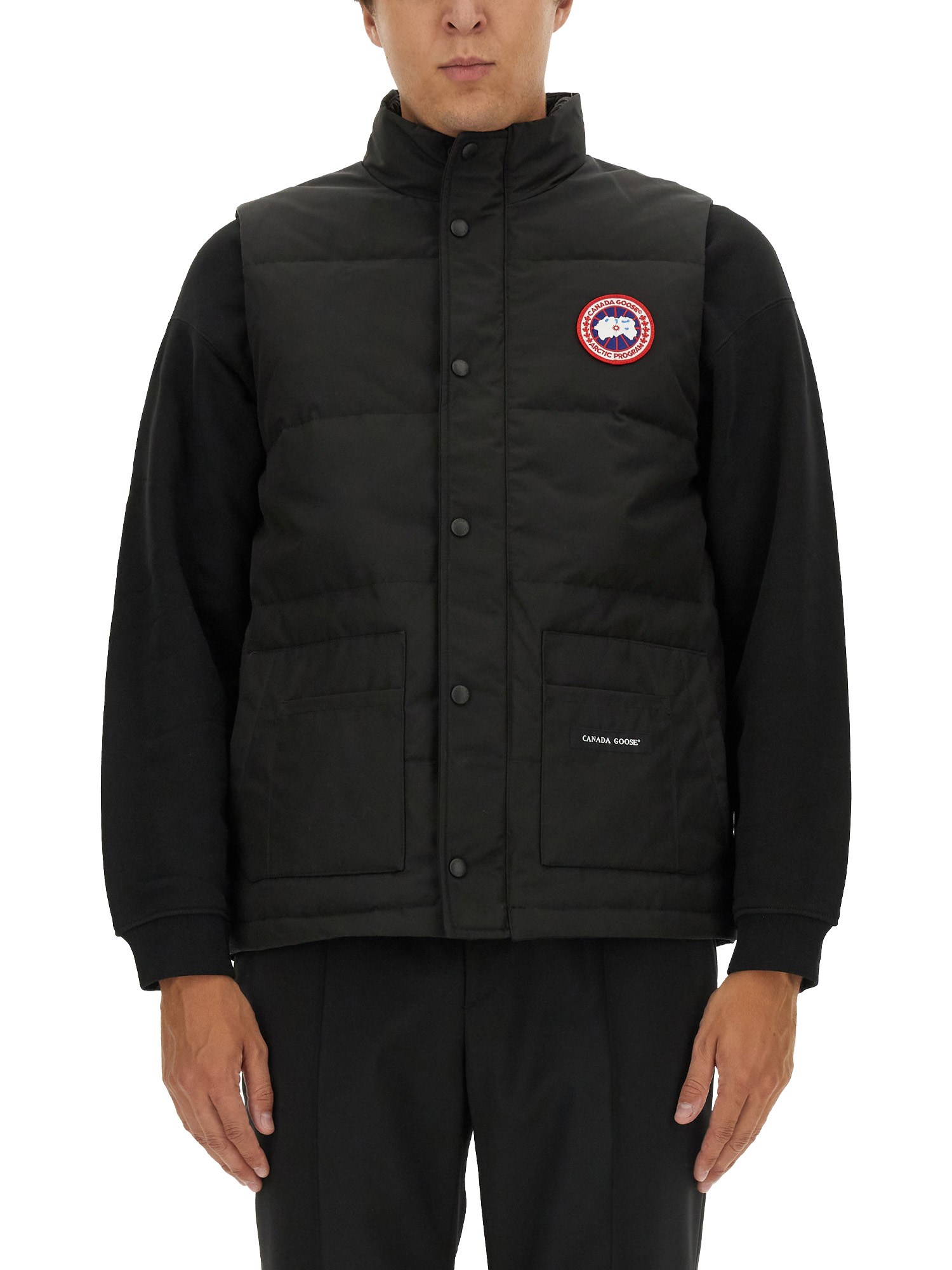 Canada Goose canada goose down vest with logo