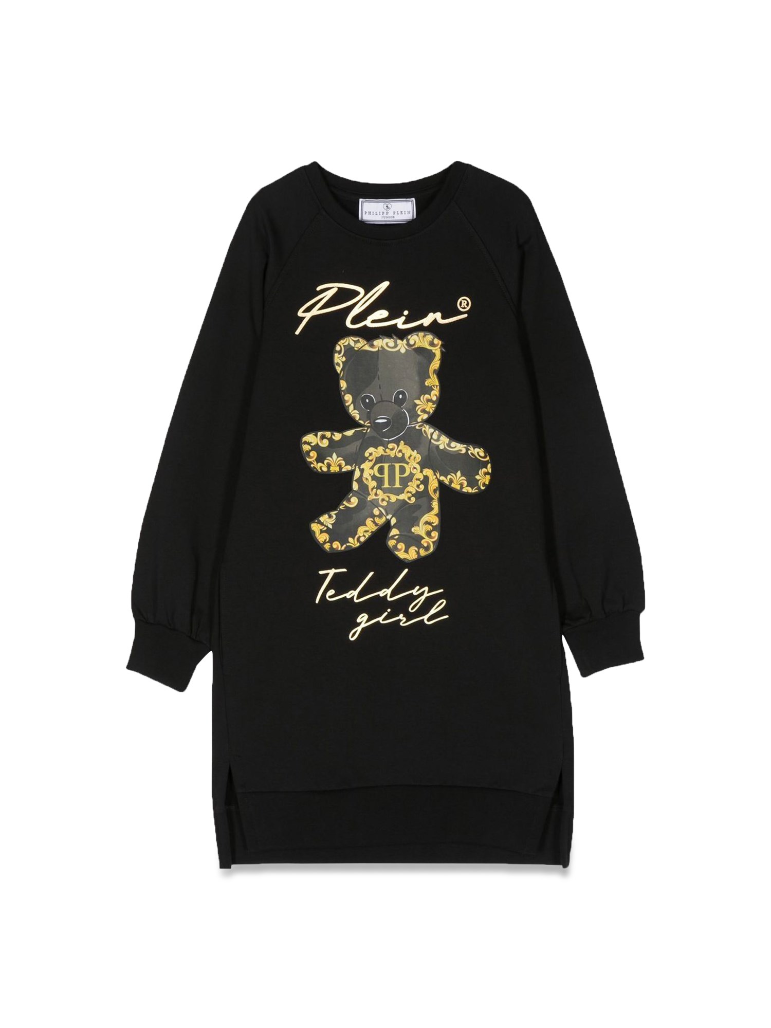 Philipp Plein philipp plein long sleeve dress bear