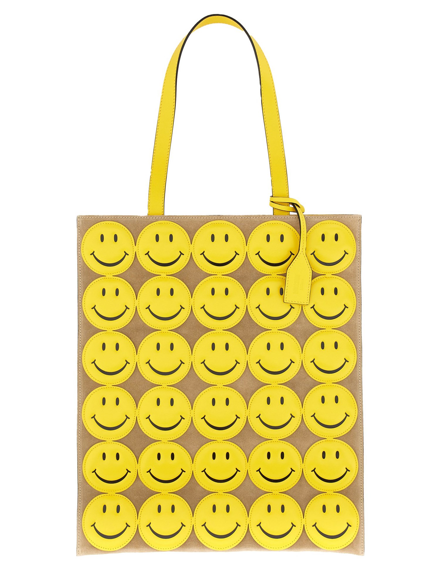 Moschino moschino "smiley" shopper bag