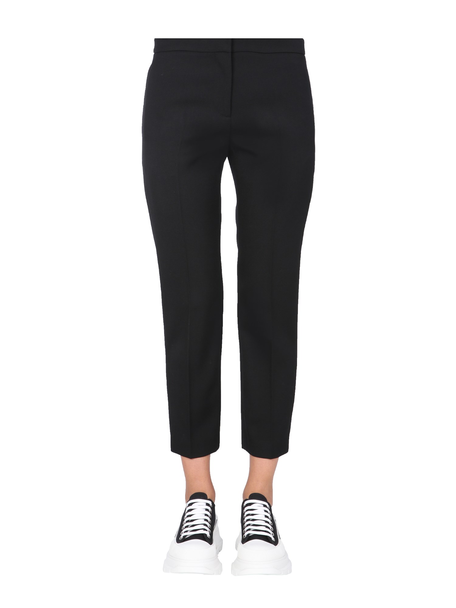 Alexander McQueen alexander mcqueen cropped straight trousers