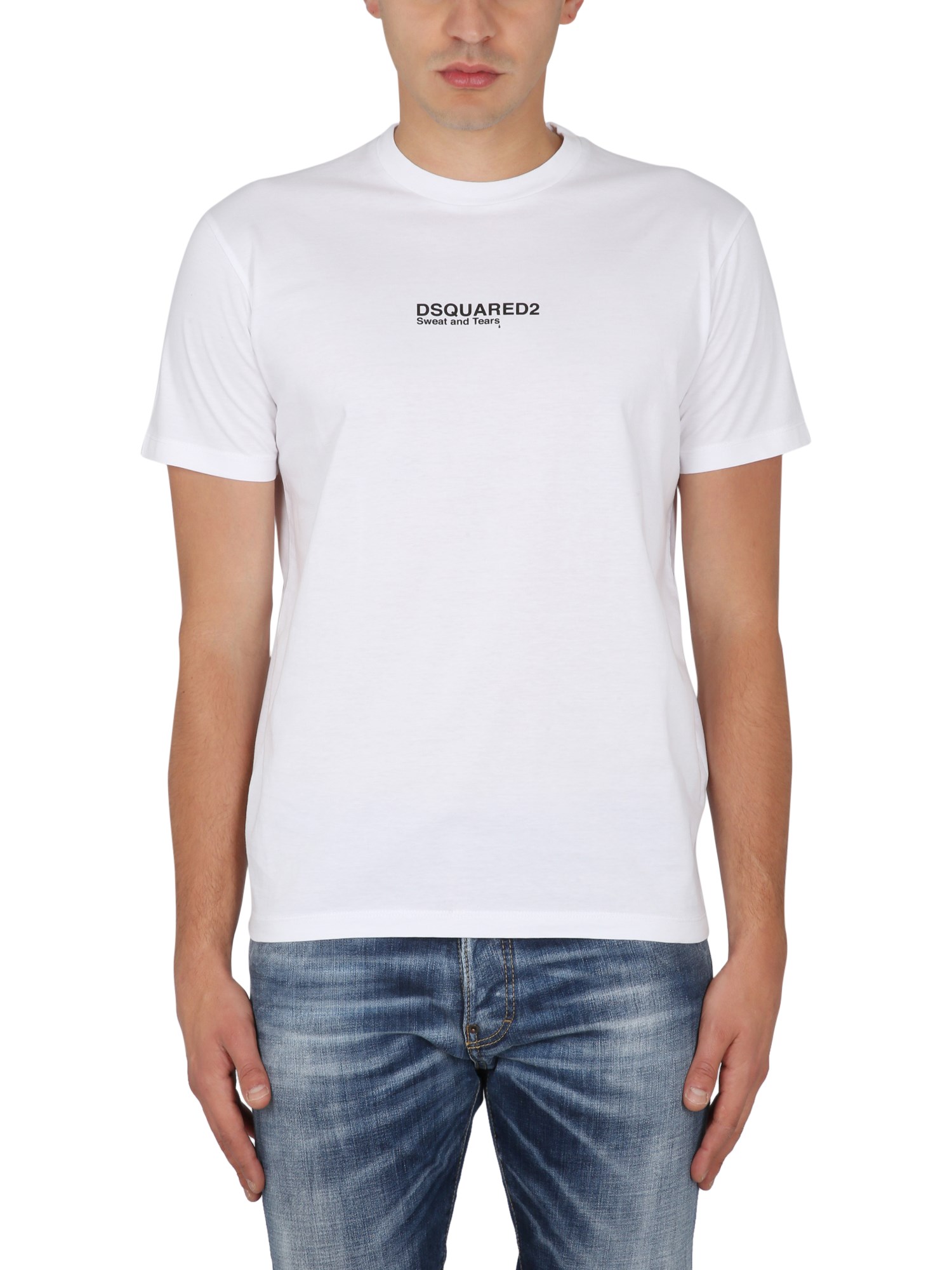 dsquared dsquared mini logo print t-shirt