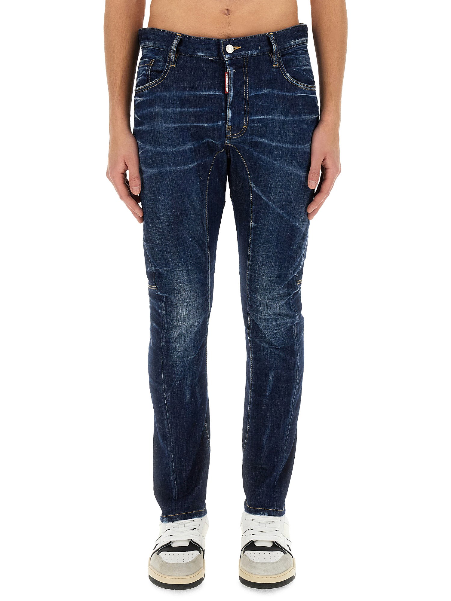 dsquared dsquared tidy biker jeans