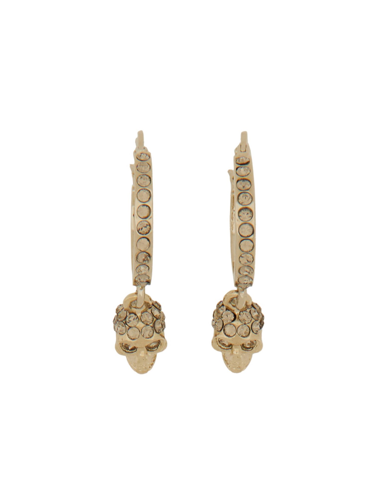 Alexander McQueen alexander mcqueen skull hoop earrings