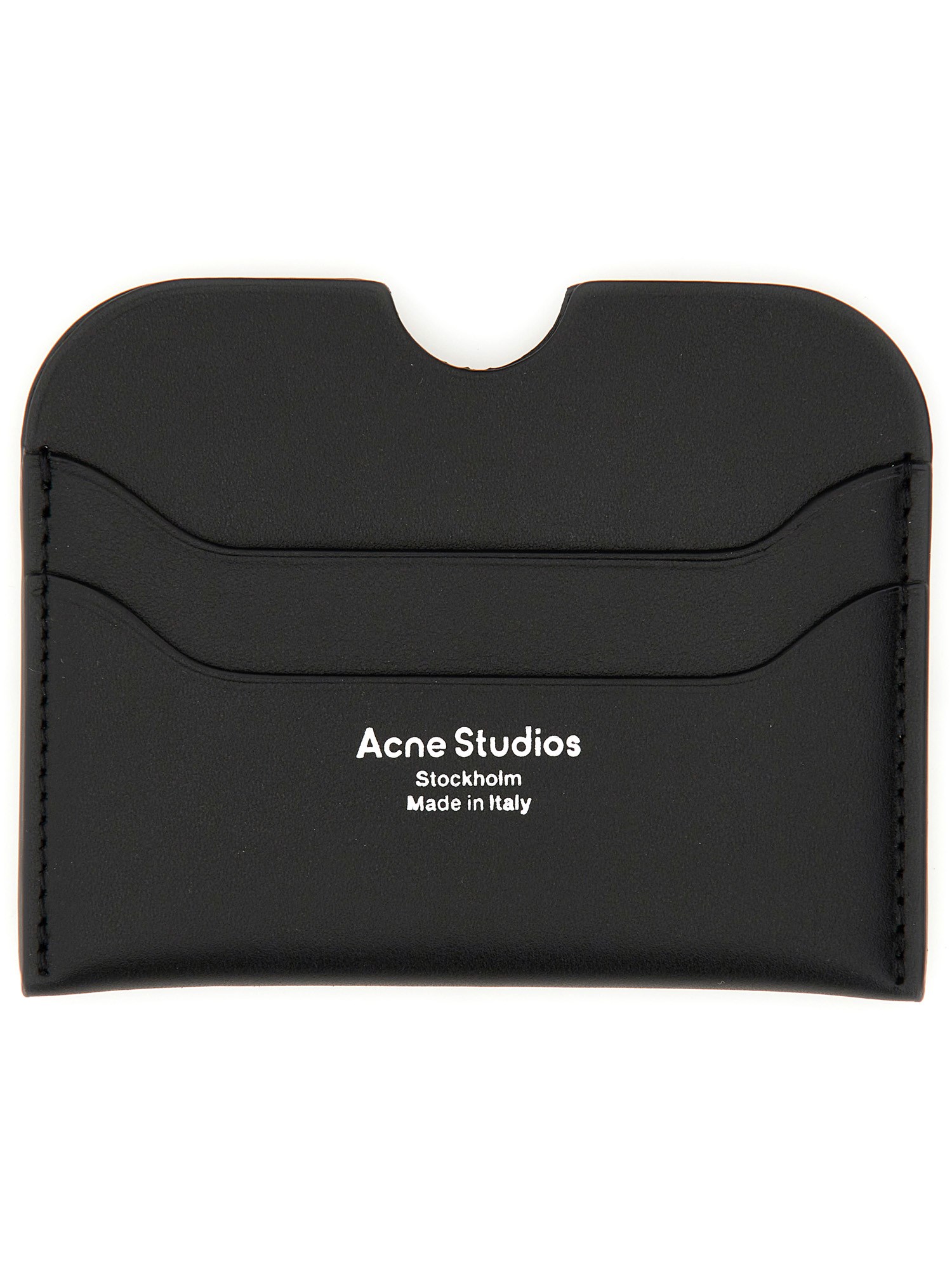 Acne Studios acne studios leather card holder