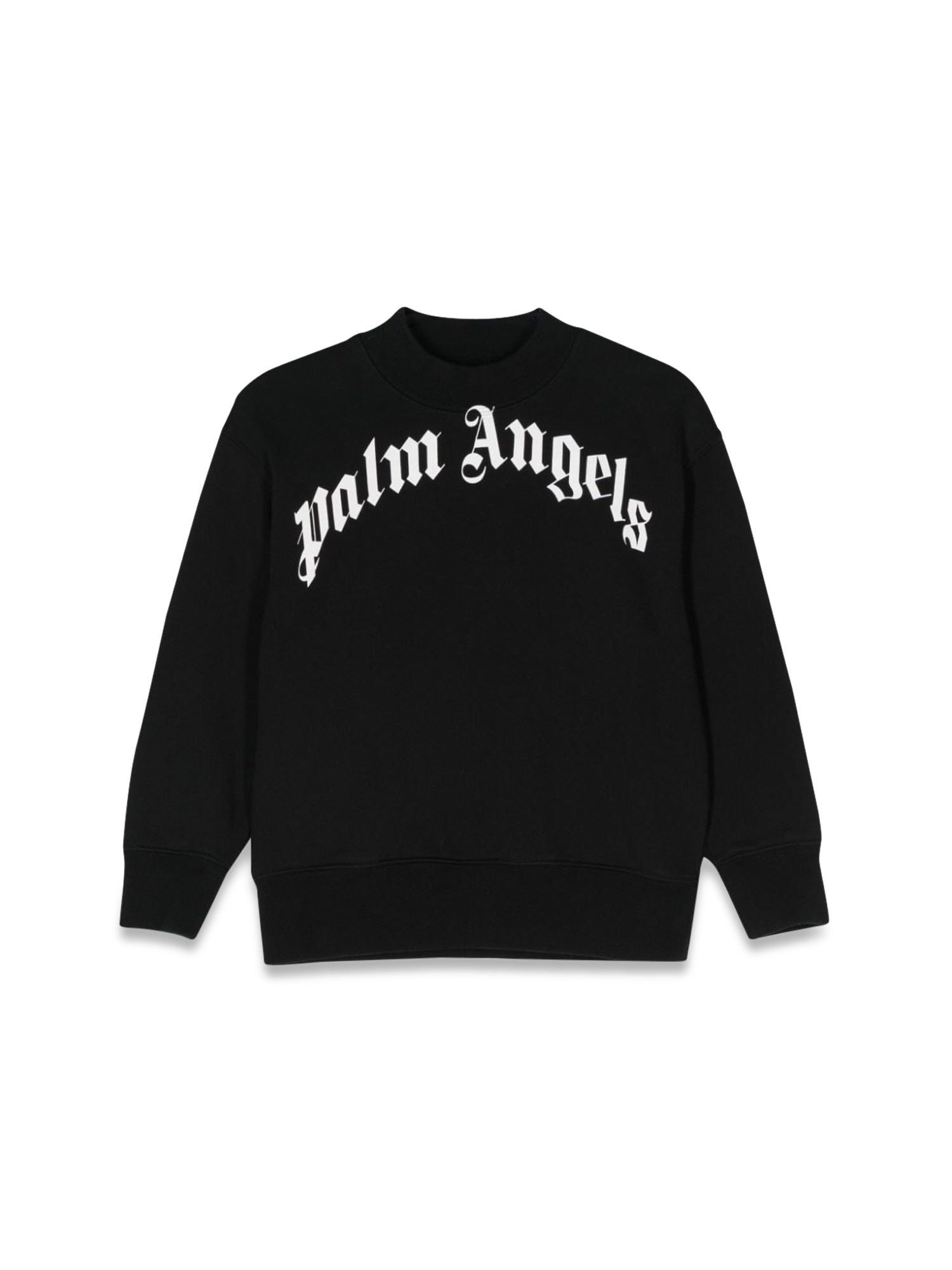 PALM ANGELS palm angels classic curved logo crewneck