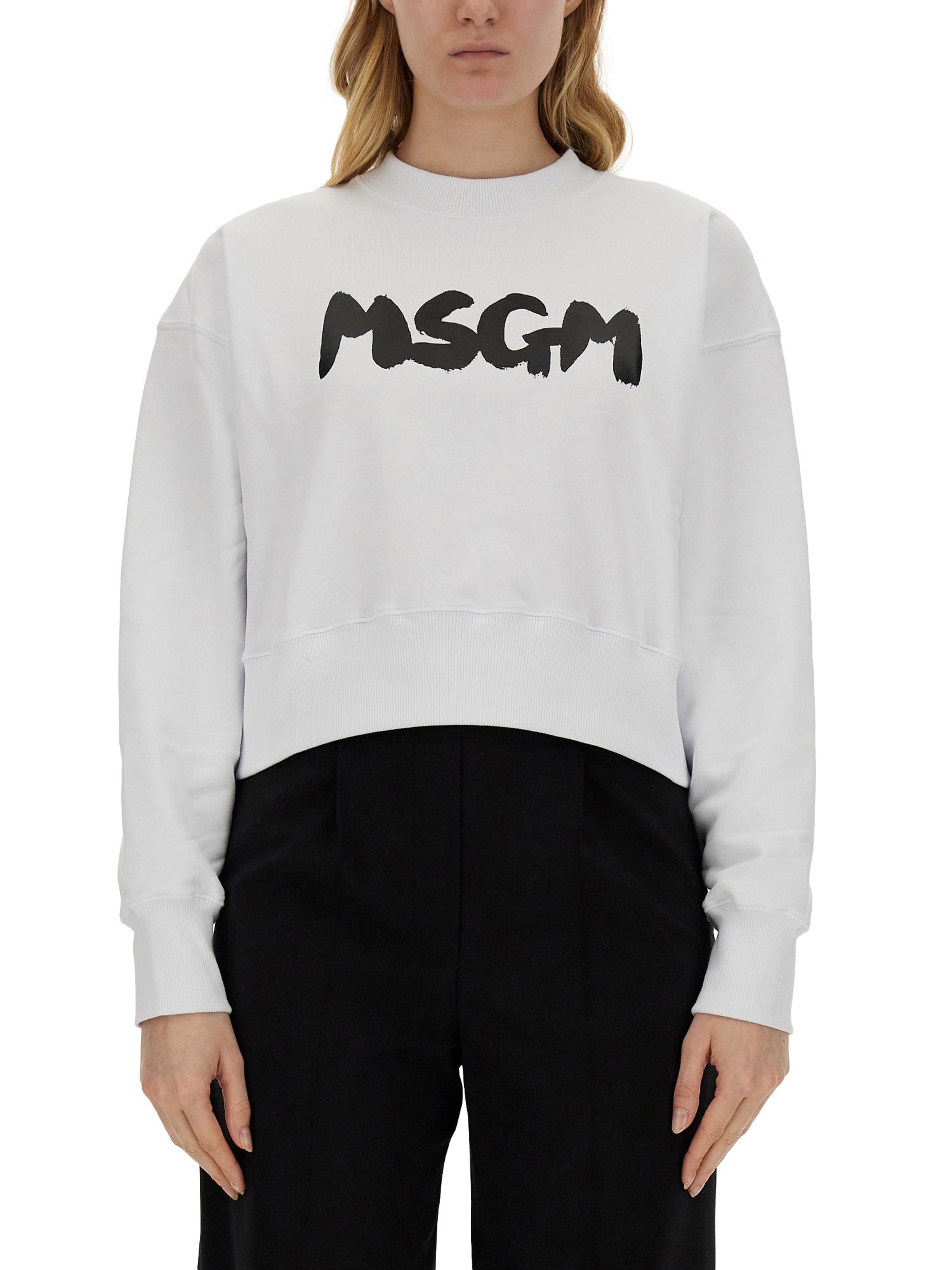 Msgm msgm sweatshirt with logo