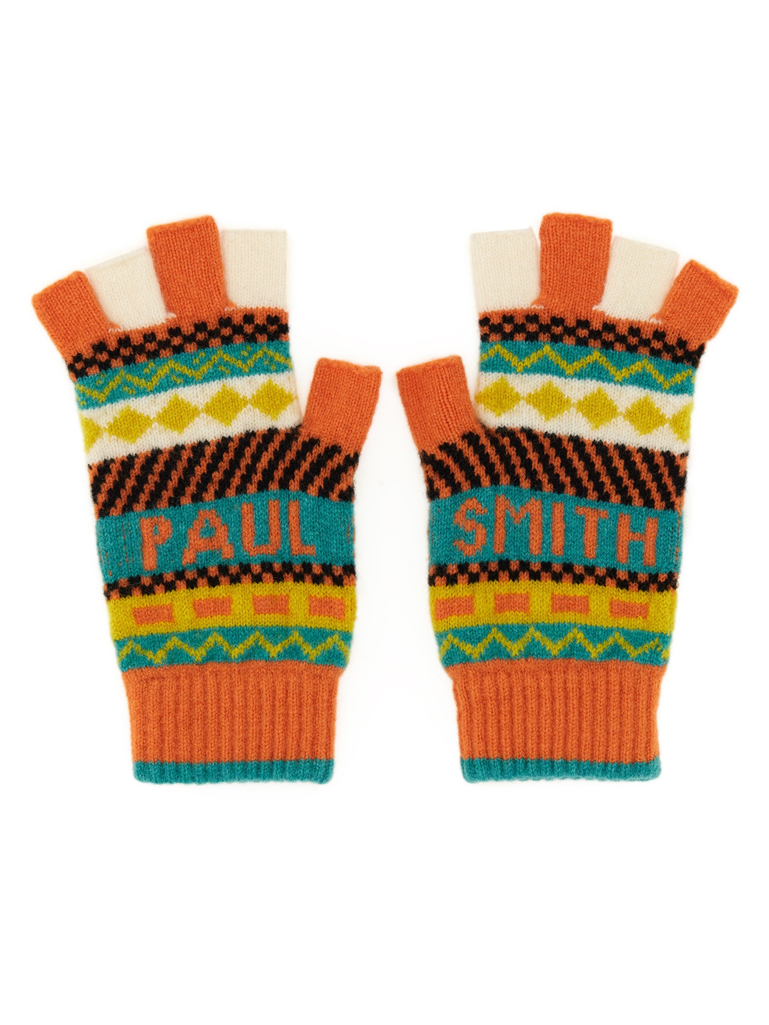 Paul Smith paul smith fairisle flex gloves