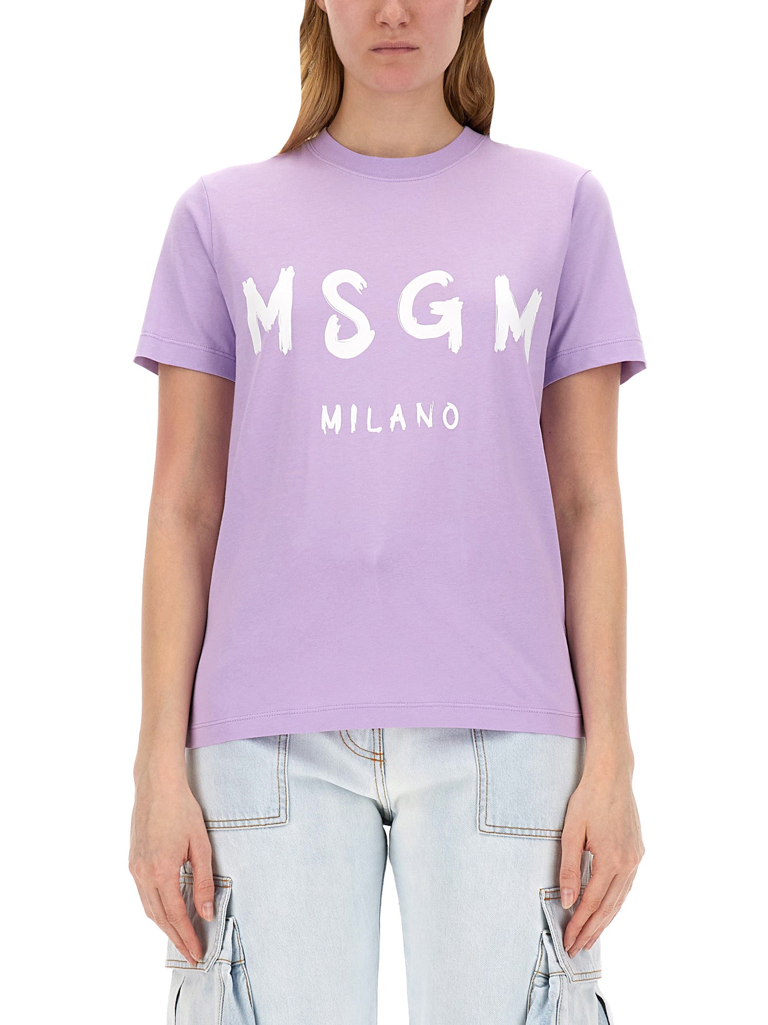 Msgm msgm t-shirt with print