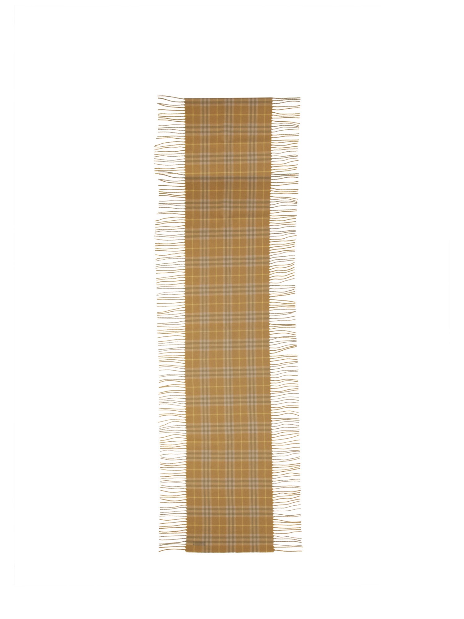 Burberry burberry fringed scarf