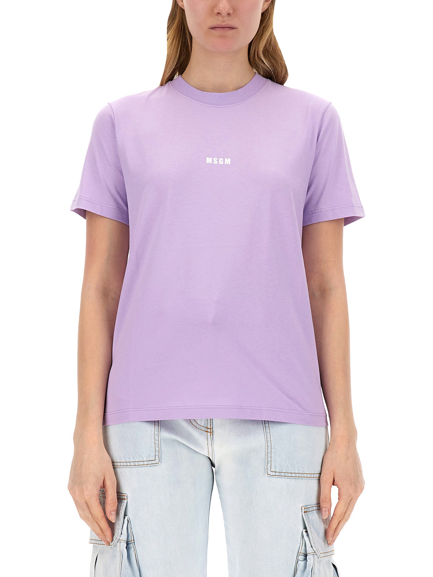 Msgm msgm t-shirt with logo