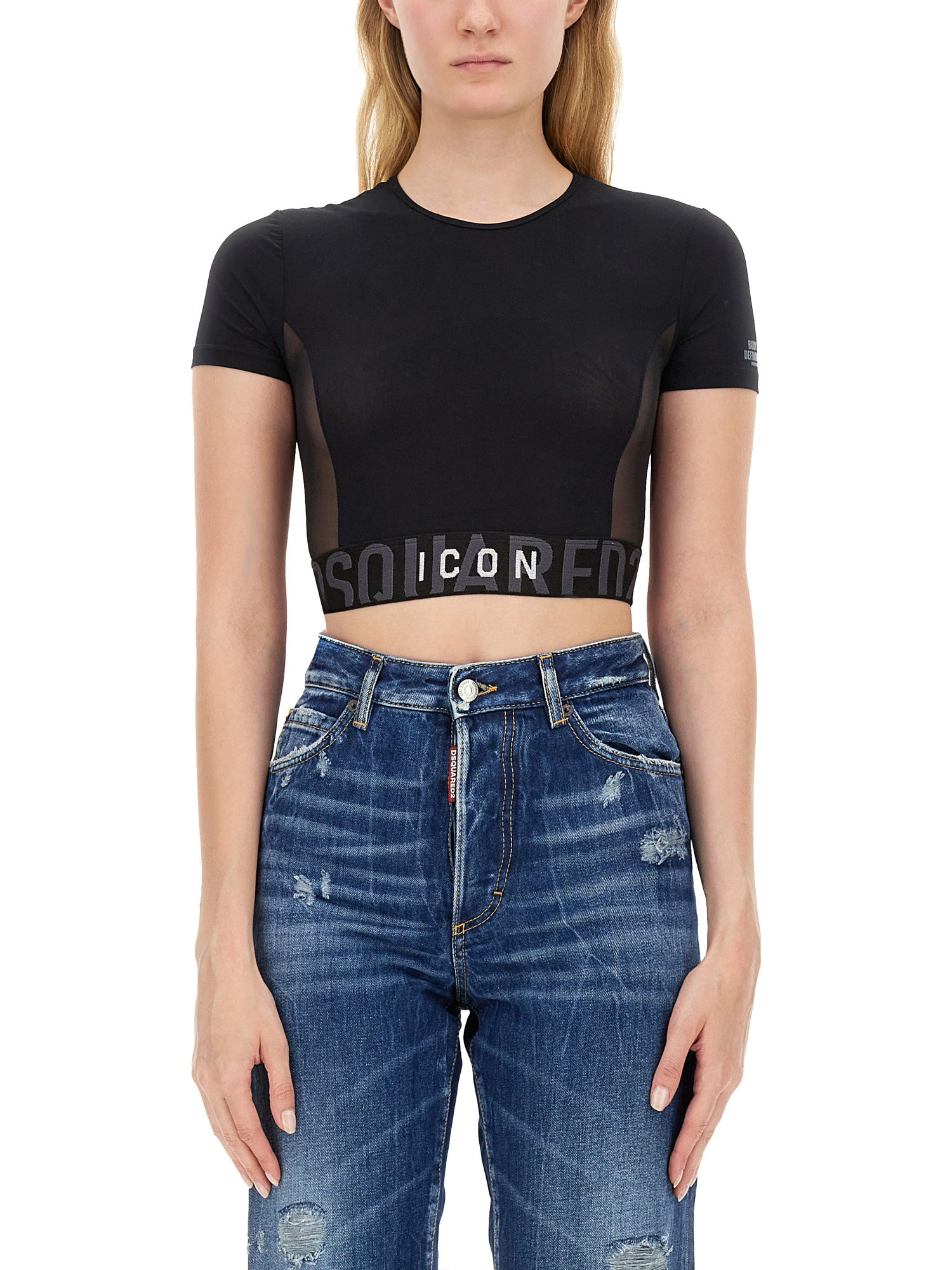 dsquared dsquared tops with logo