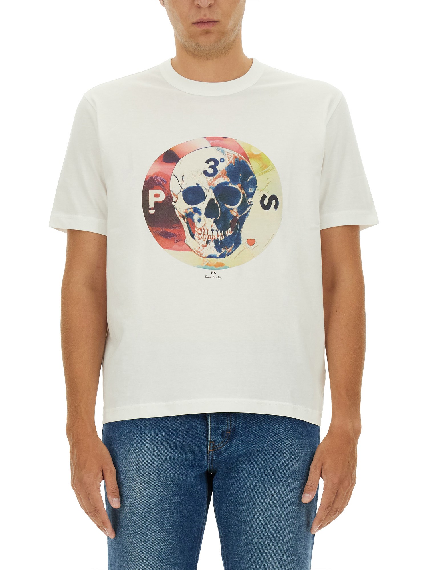  ps by paul smith skull t-shirt