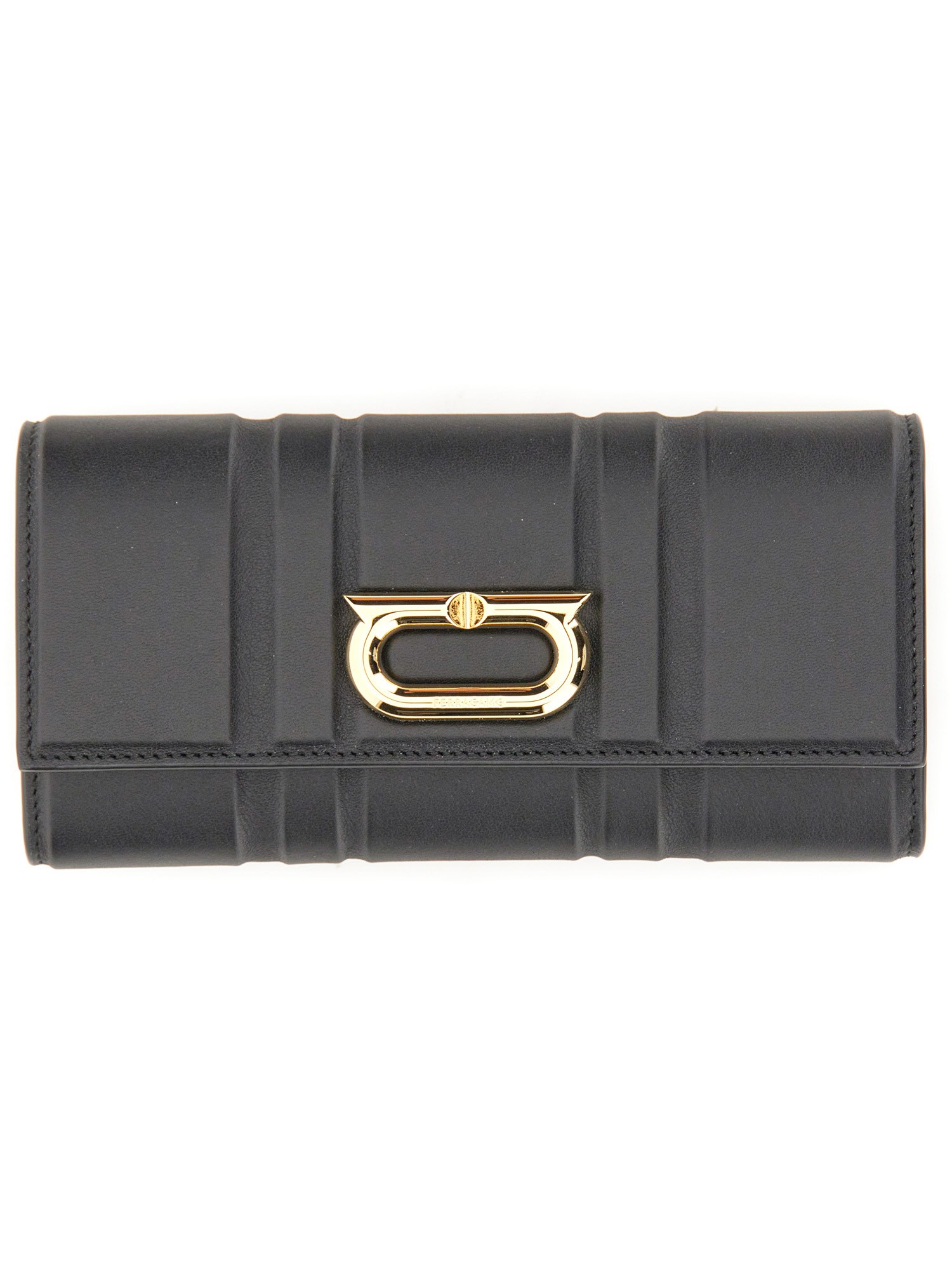 Ferragamo ferragamo continental gancini wallet