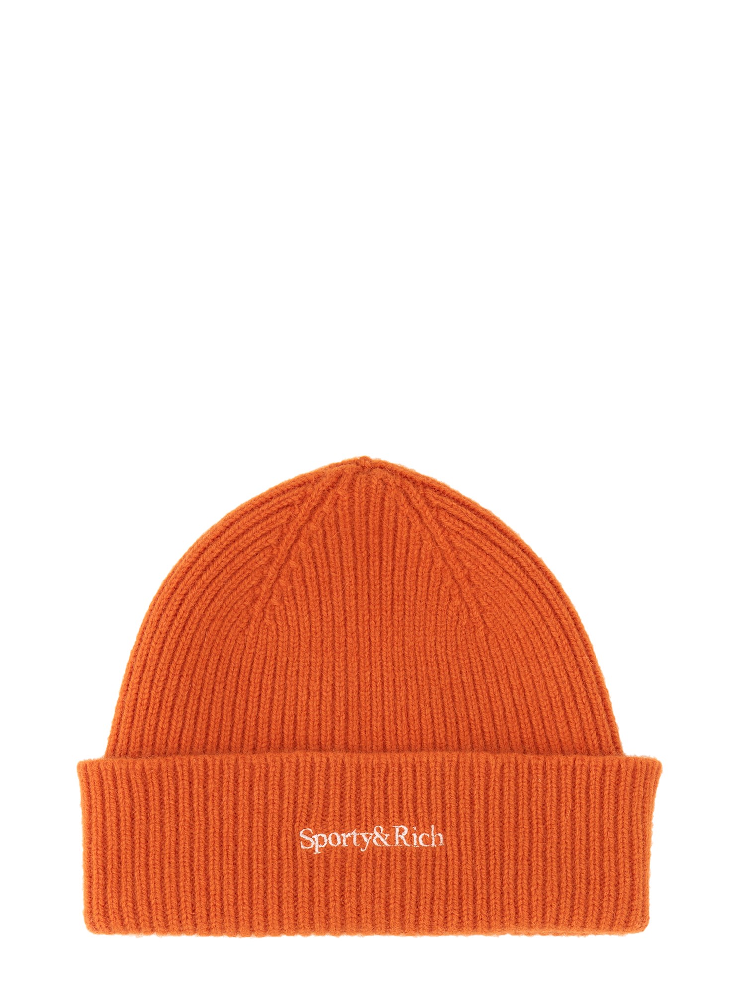 Sporty & Rich sporty & rich beanie hat with logo embroidery