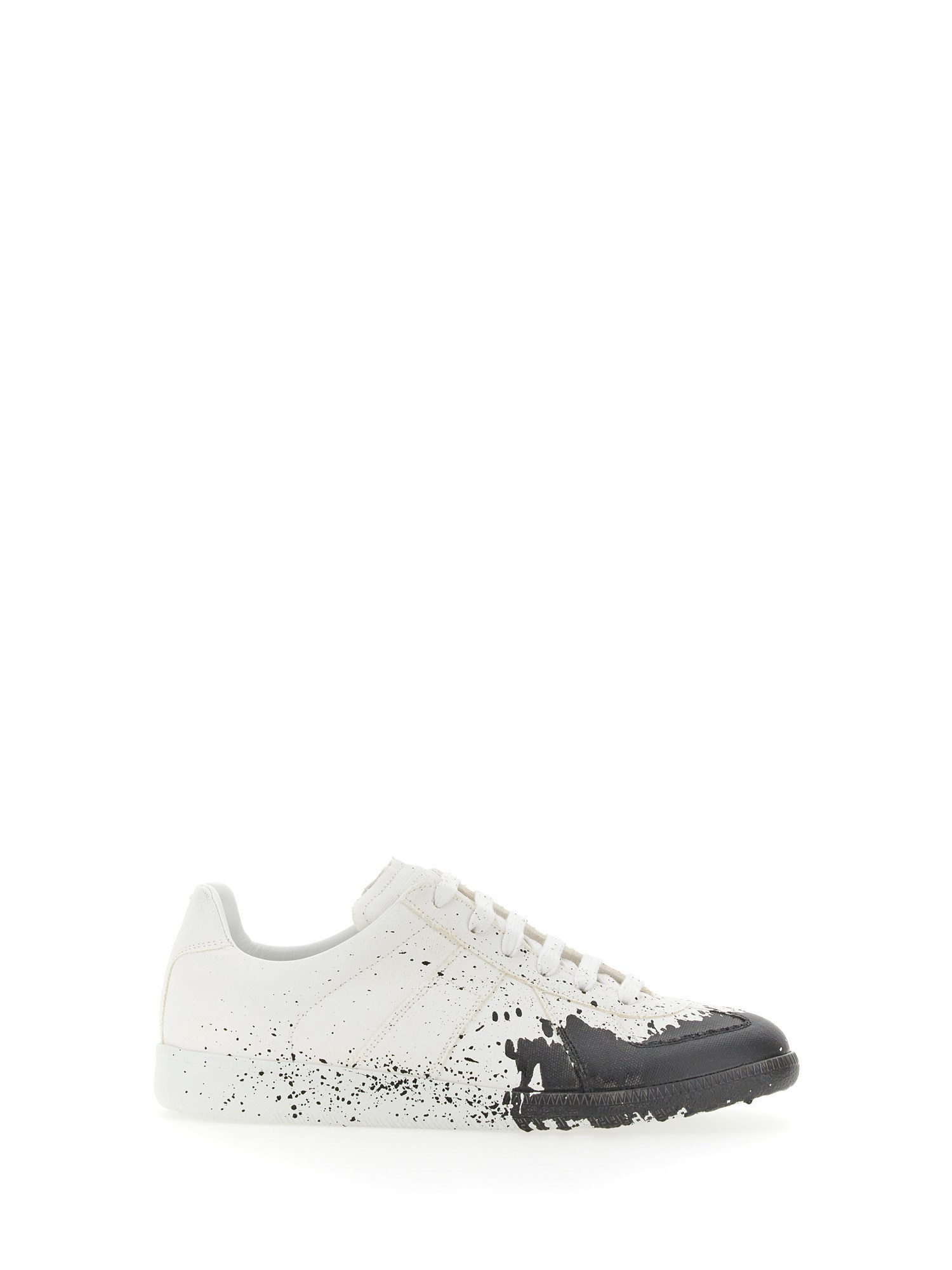 Maison Margiela maison margiela replica sneaker with patent leather