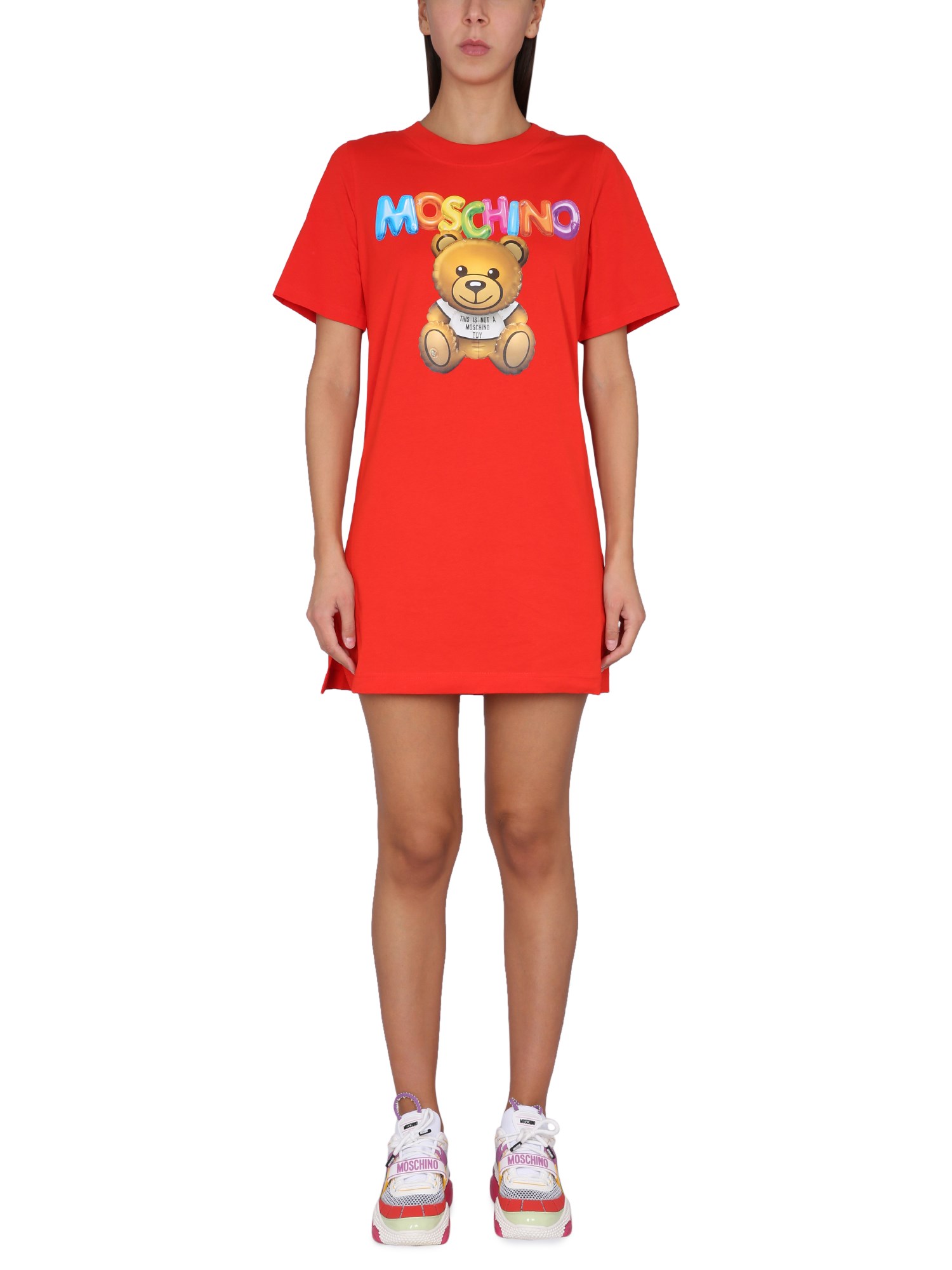 Moschino moschino teddy bear t-shirt dress