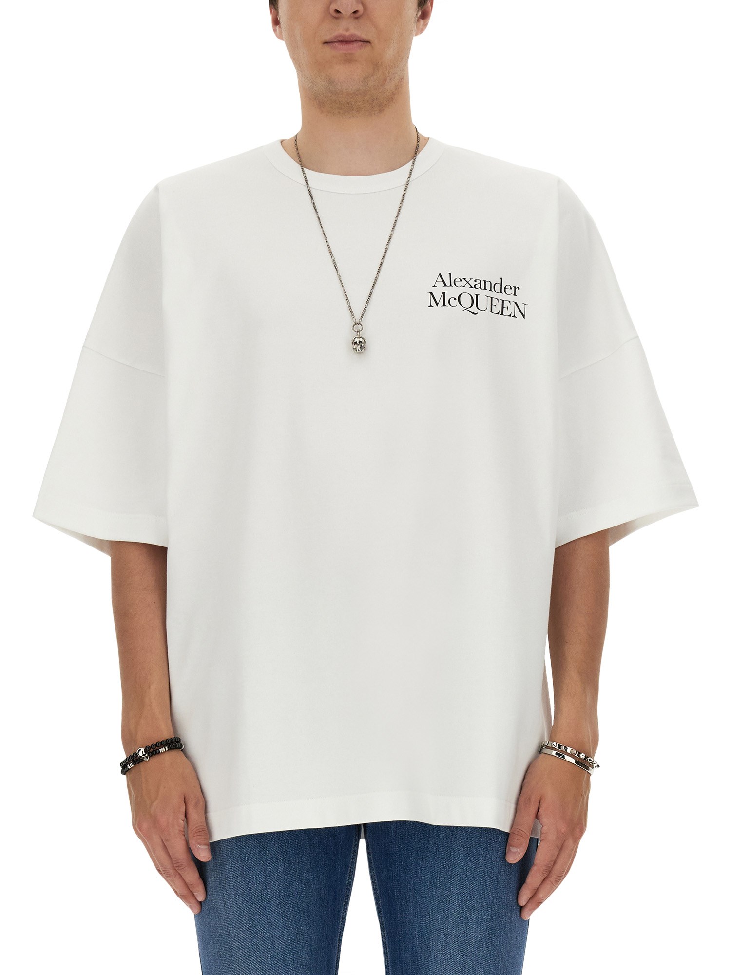 Alexander McQueen alexander mcqueen t-shirt logo