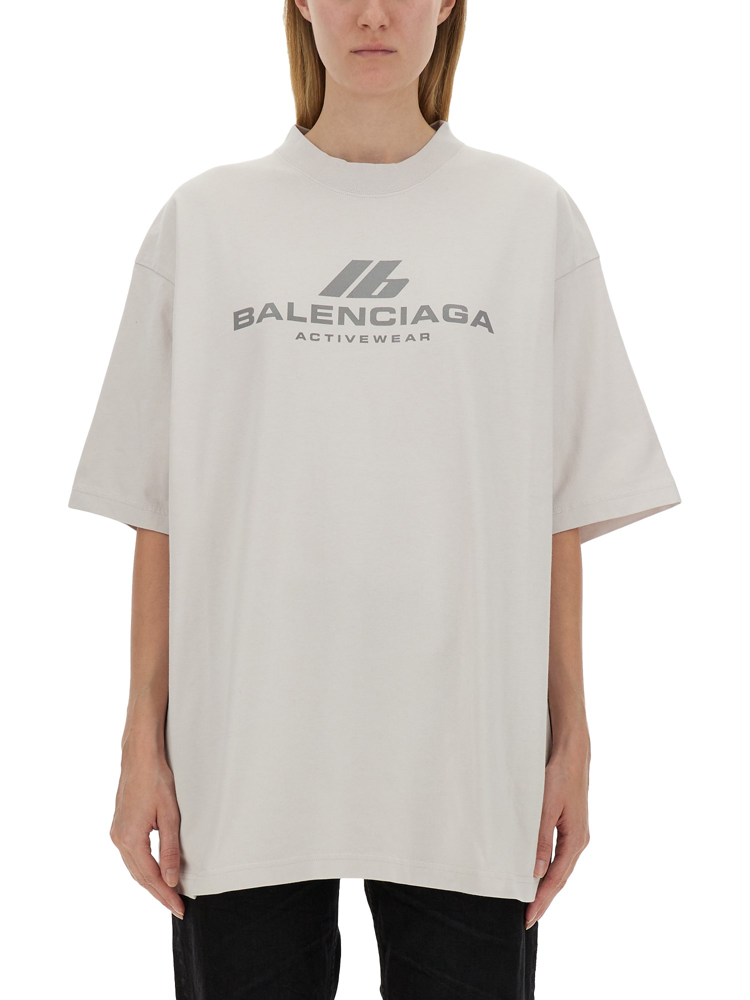 Balenciaga balenciaga medium fit t-shirt